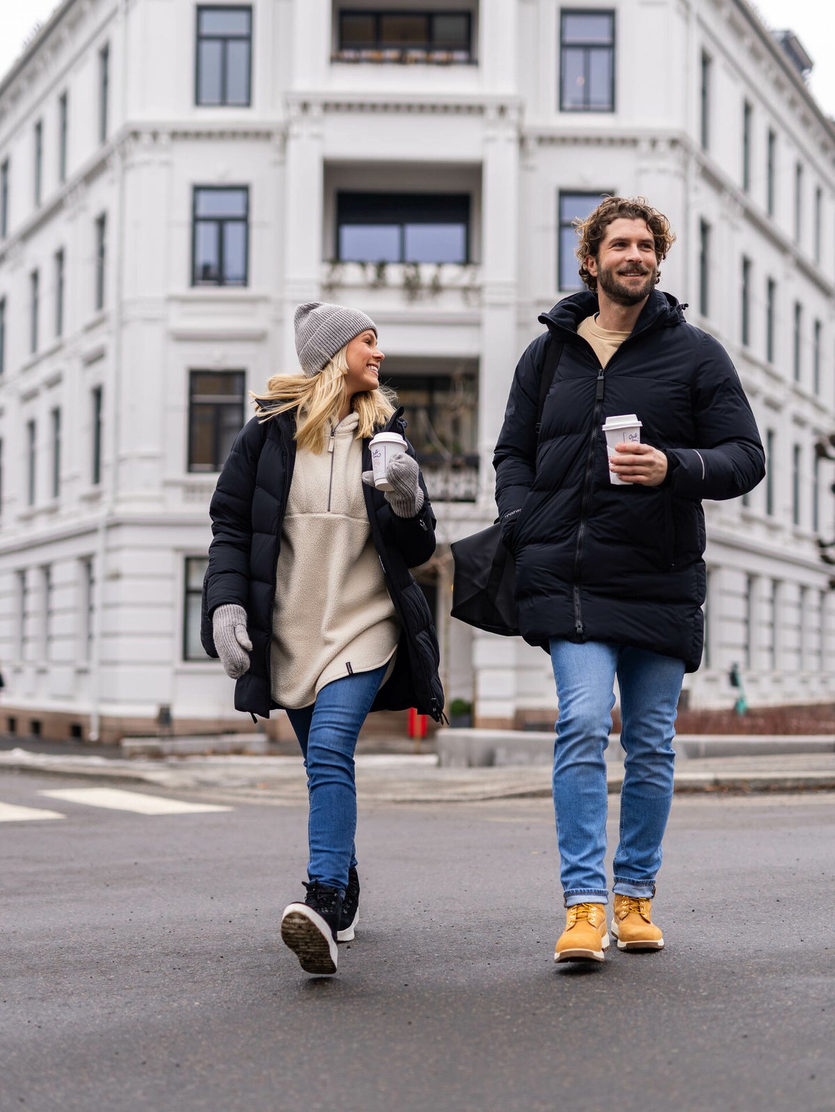 Twentyfour Mode Rib Vott Gråmelert