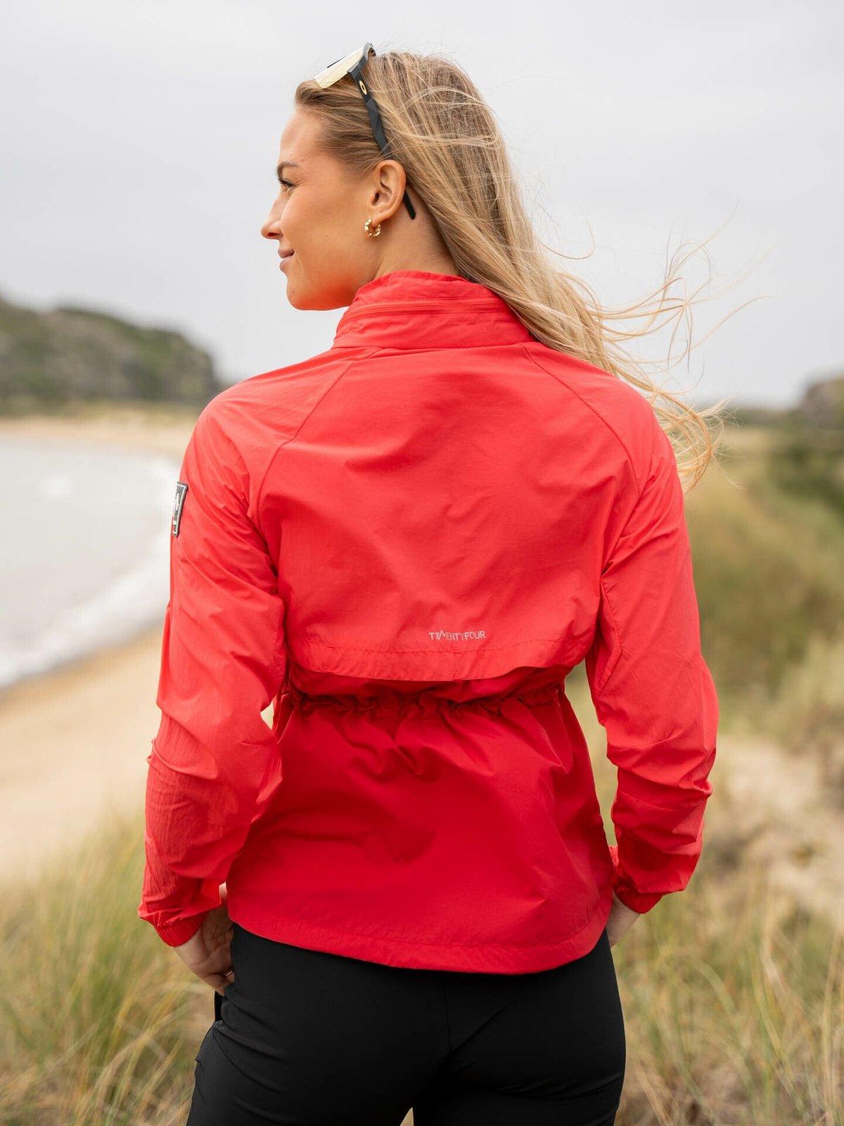 Twentyfour Flåm Light Jakke Klar rød