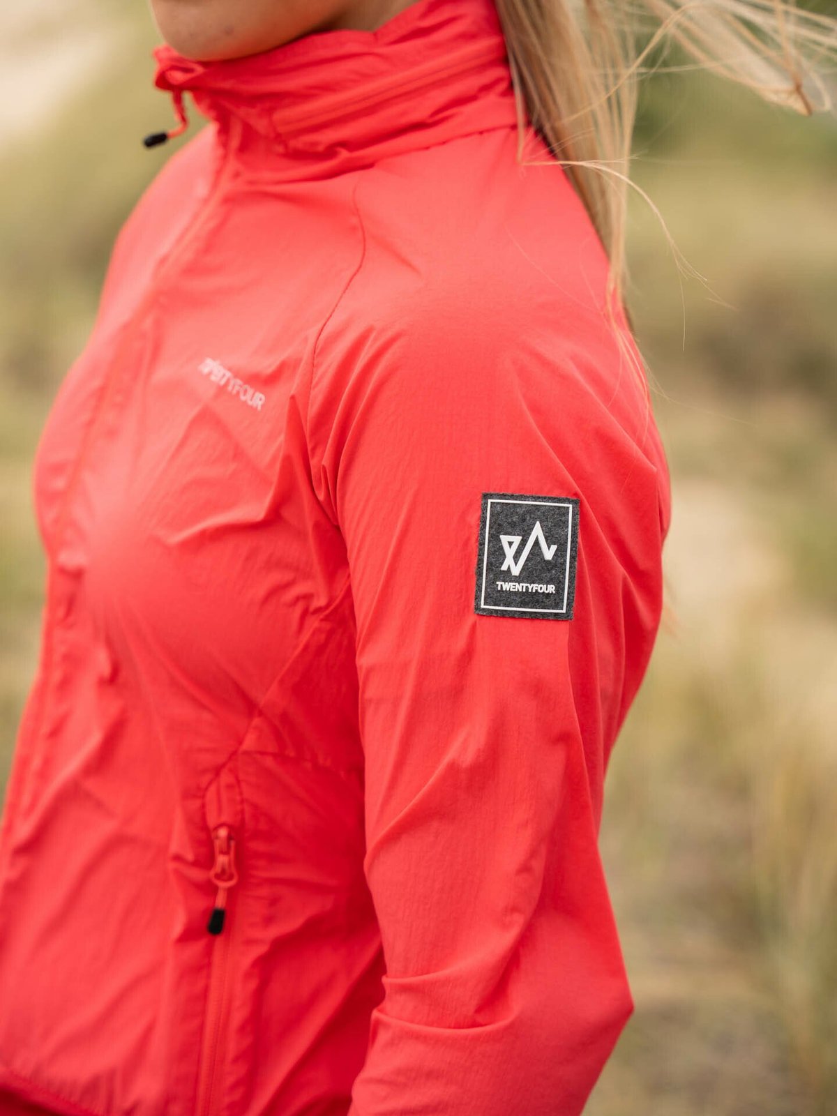 Twentyfour Flåm Light Jakke Klar rød