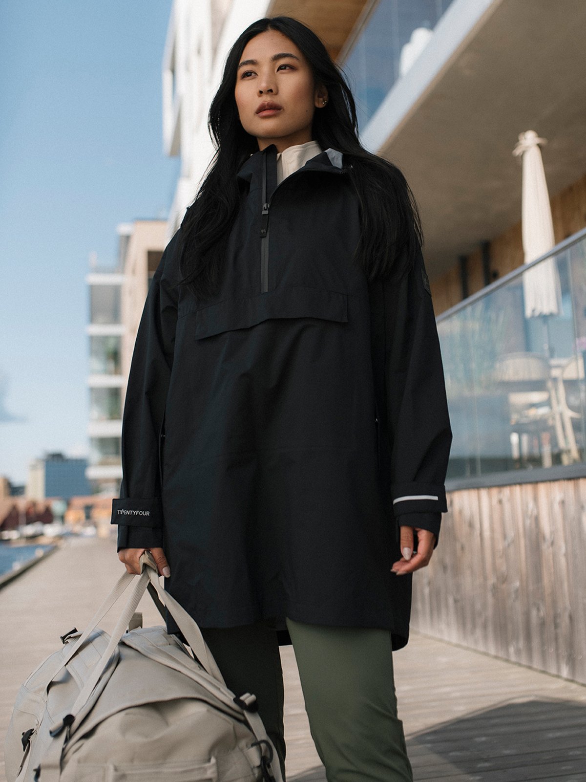 Twentyfour Mode 3-Lags Poncho Sort