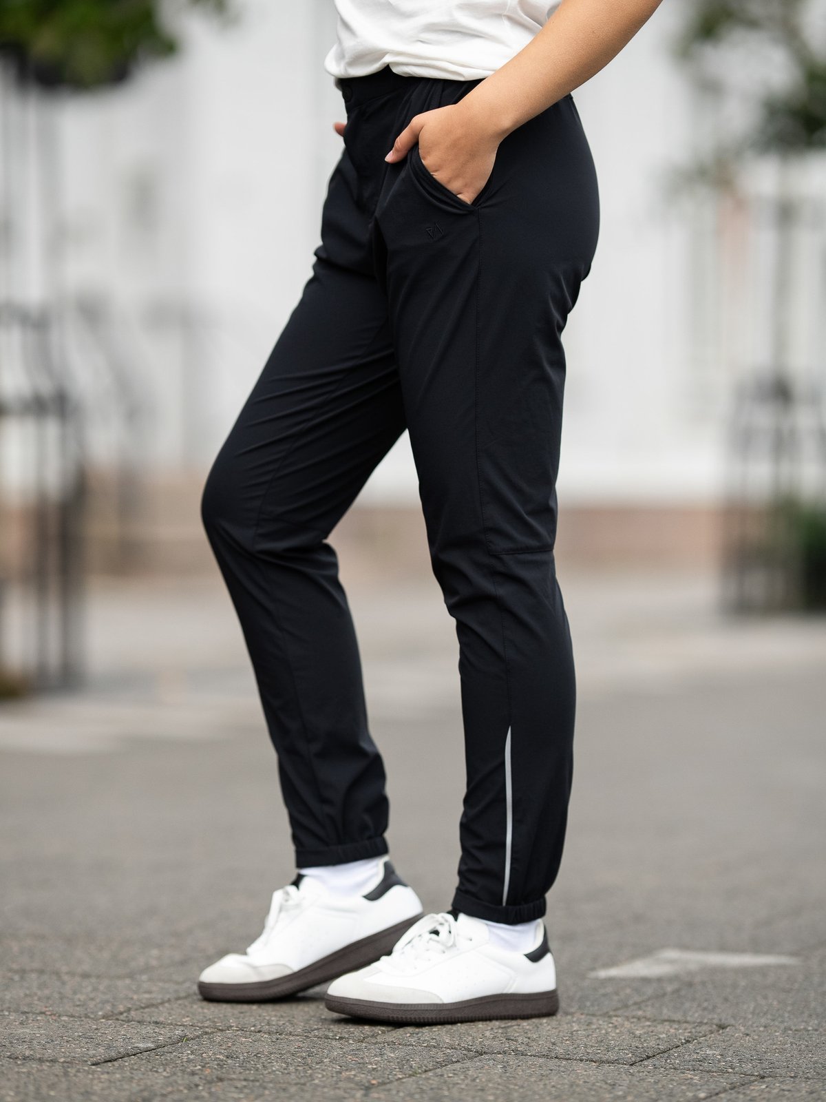 Twentyfour Mode Flex Bukse Sort