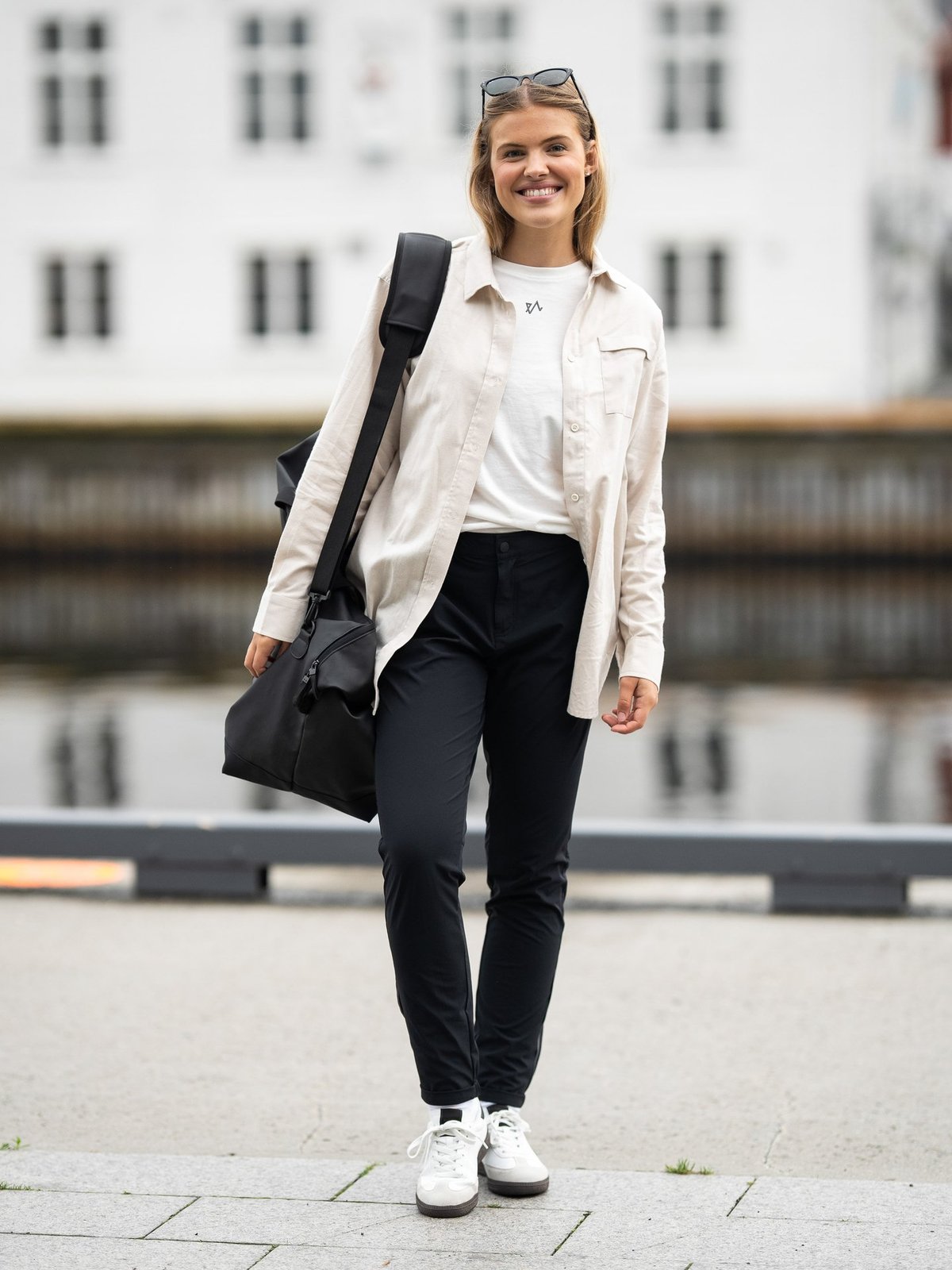 Twentyfour Mode Flex Bukse Sort