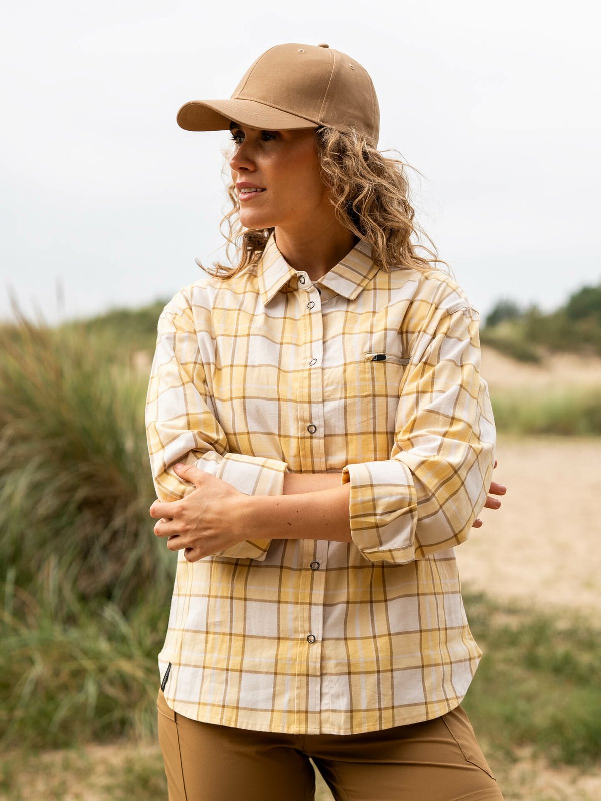 Twentyfour Mode Hike Skjorte Gråhvit