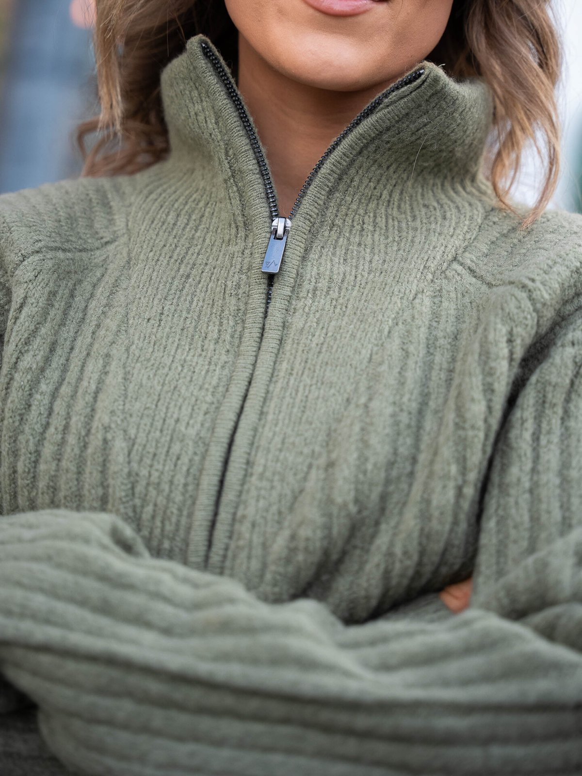 Twentyfour Mode Iris Half Zip Genser Furu