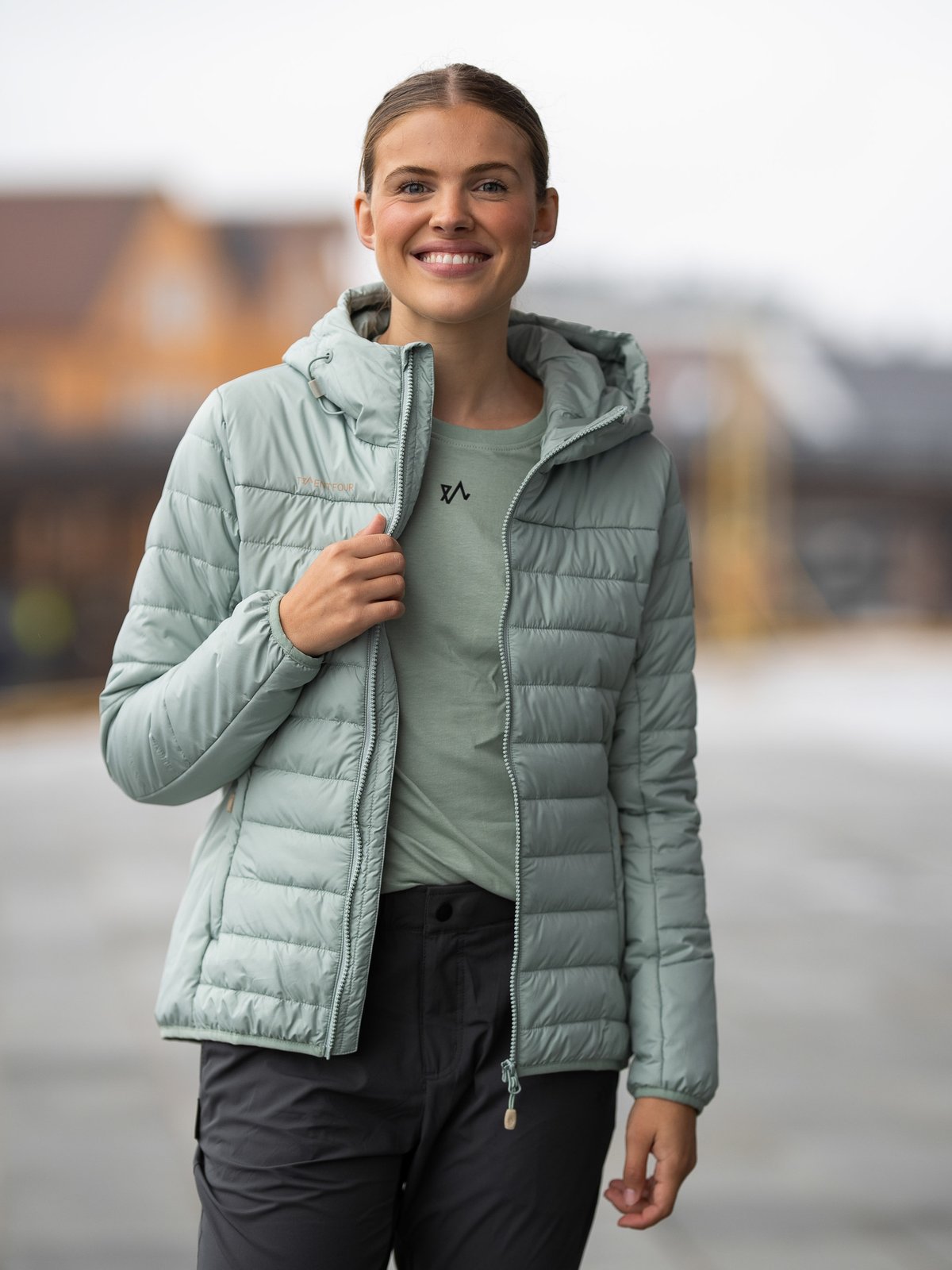 Twentyfour Mode Thermal Jakke Grågrønn