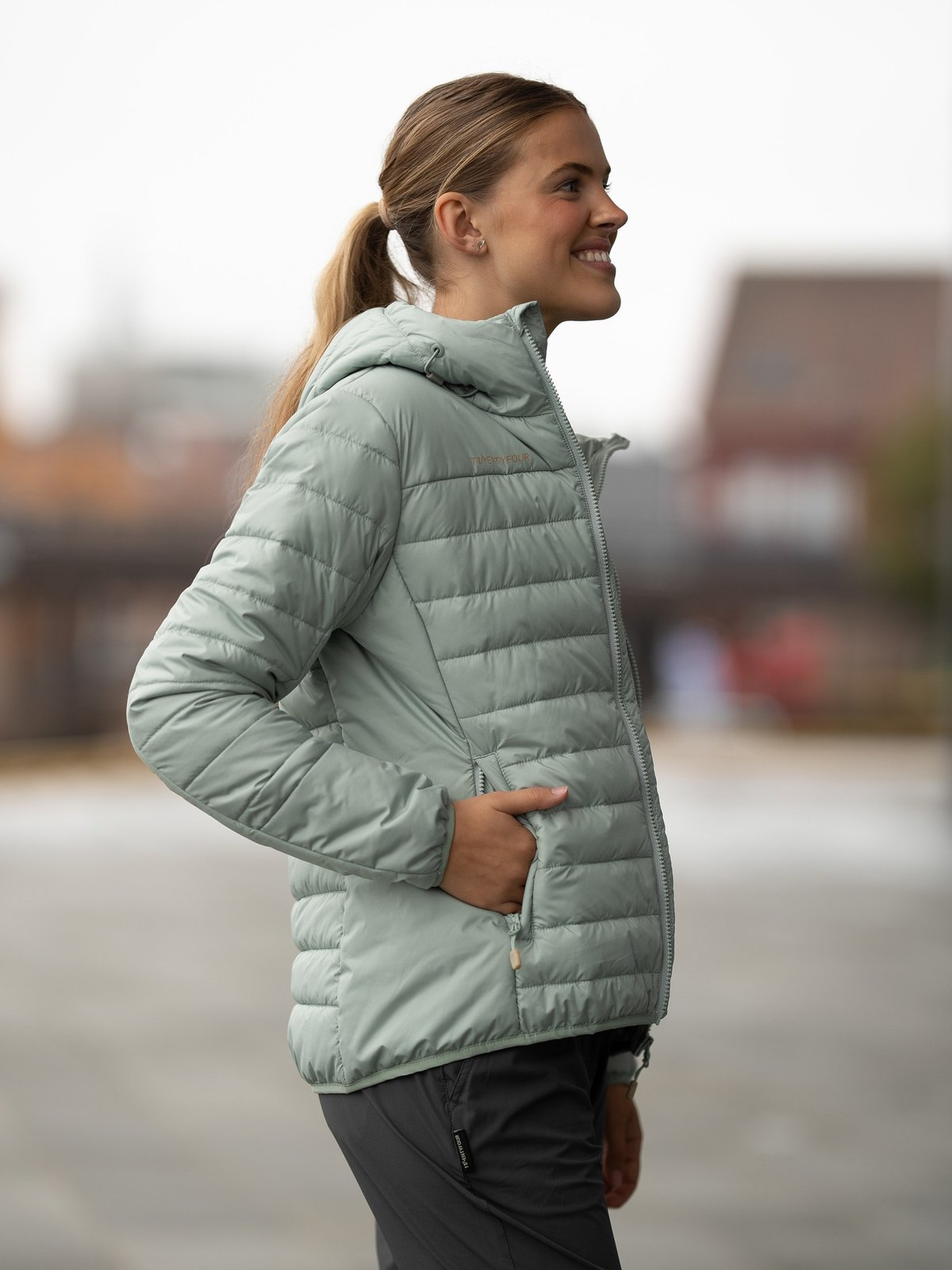 Twentyfour Mode Thermal Jakke Grågrønn