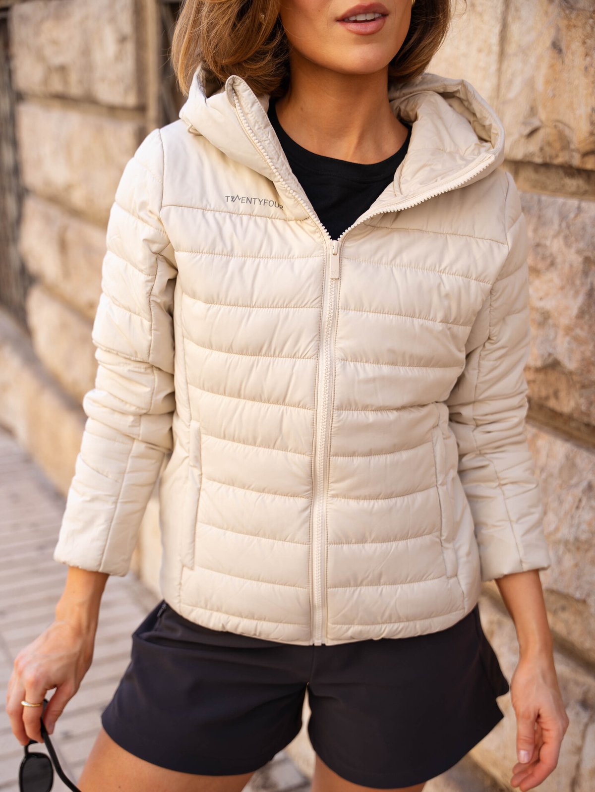 Twentyfour Mode Thermal Jakke Gråhvit