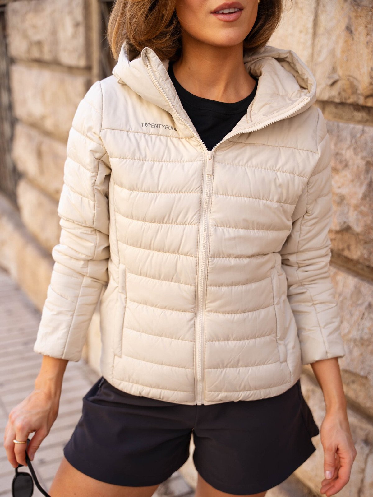 Twentyfour Mode Thermal Jakke Gråhvit