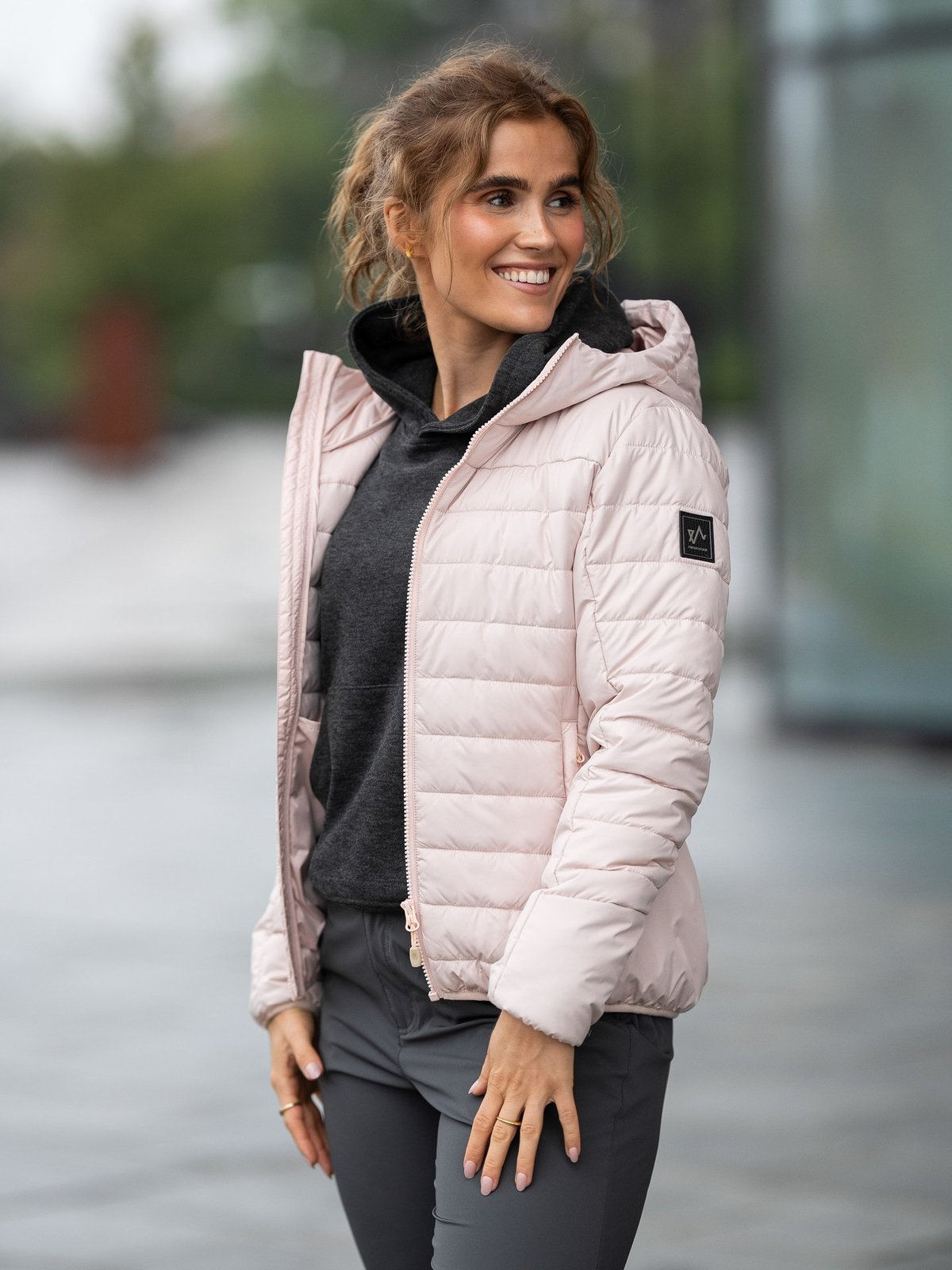 Twentyfour Mode Thermal Jakke Lys Støvrosa