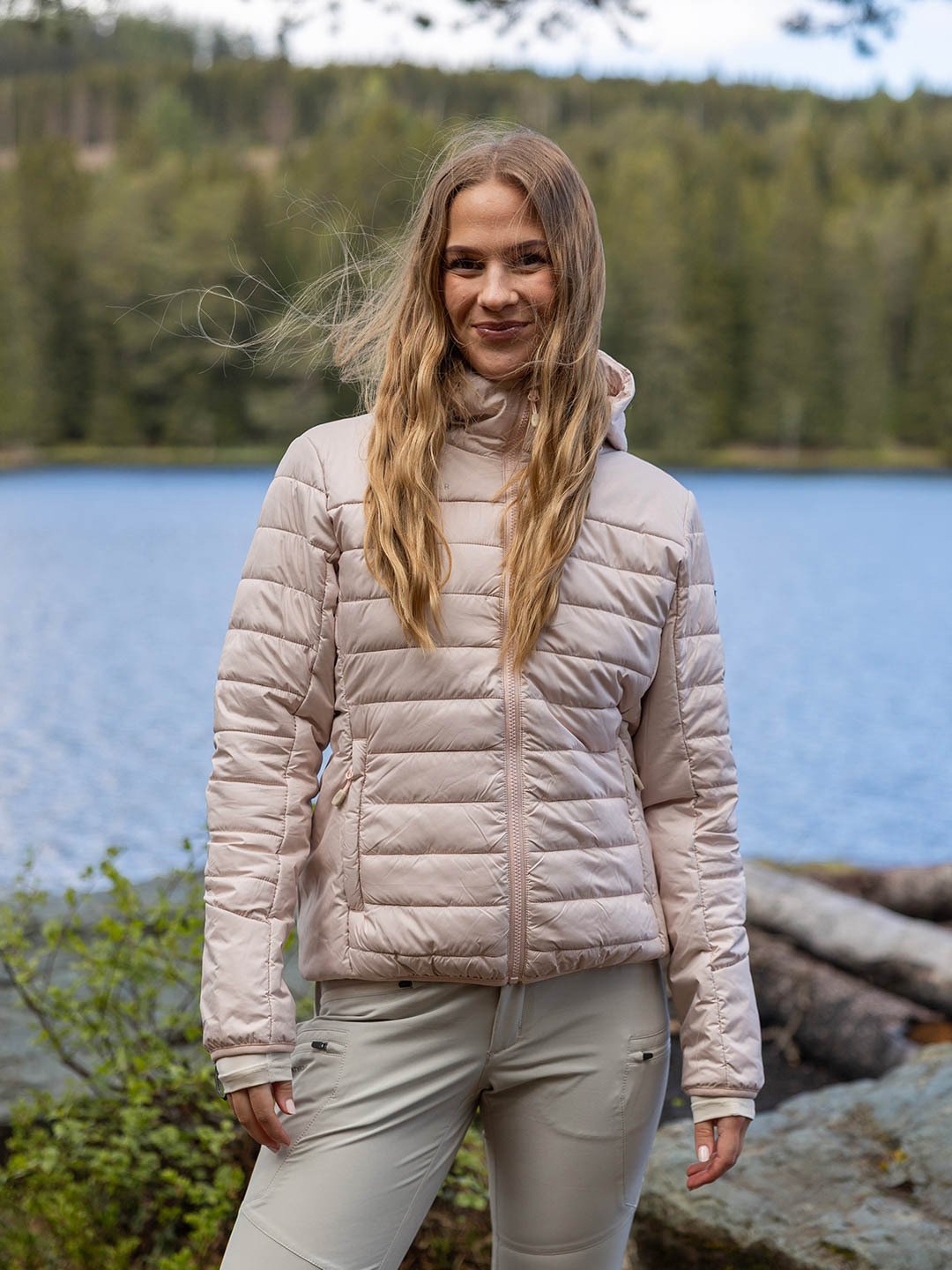 Twentyfour Mode Thermal Jakke Lys Støvrosa