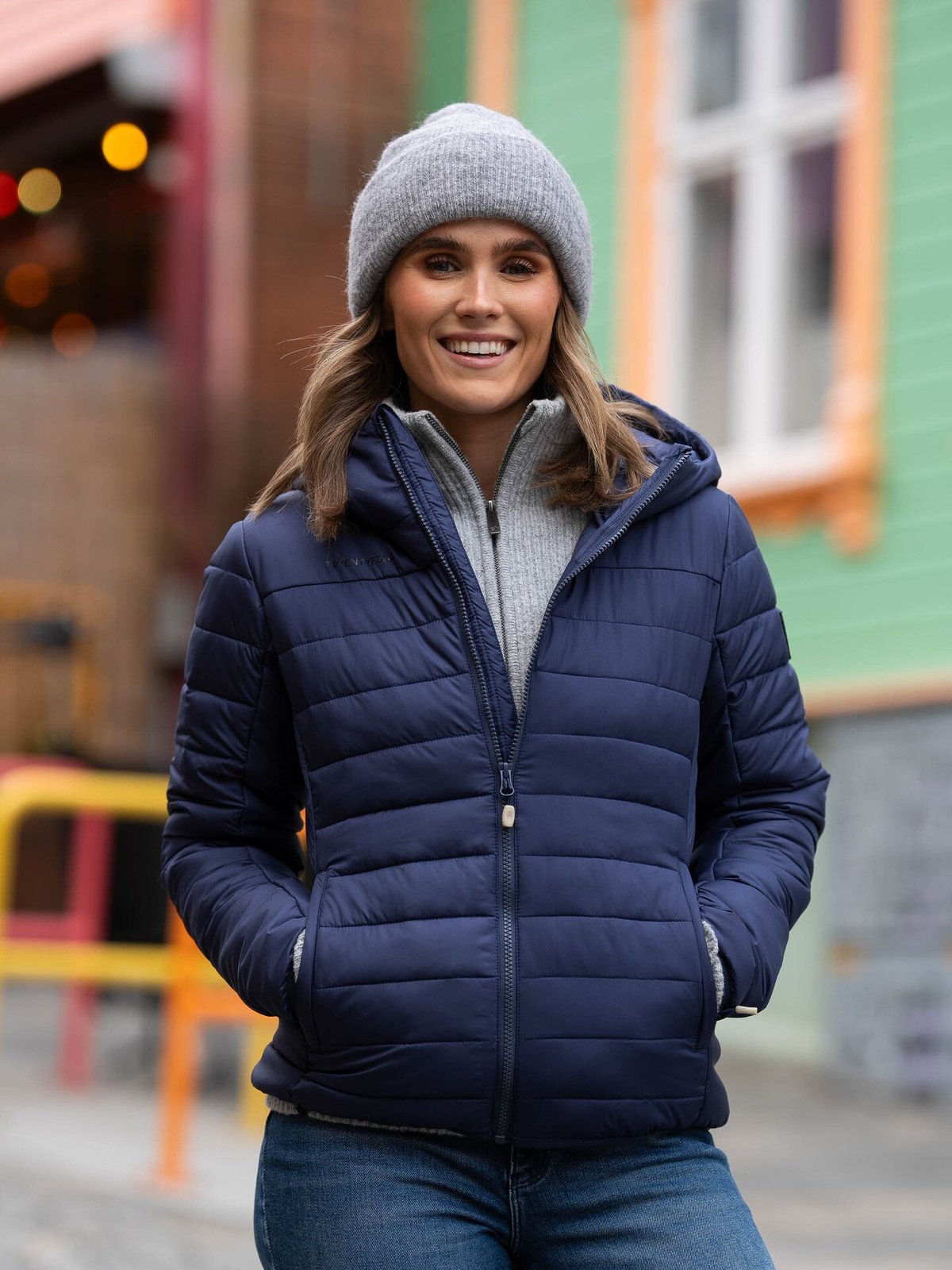 Twentyfour Mode Thermal Jakke Marineblå