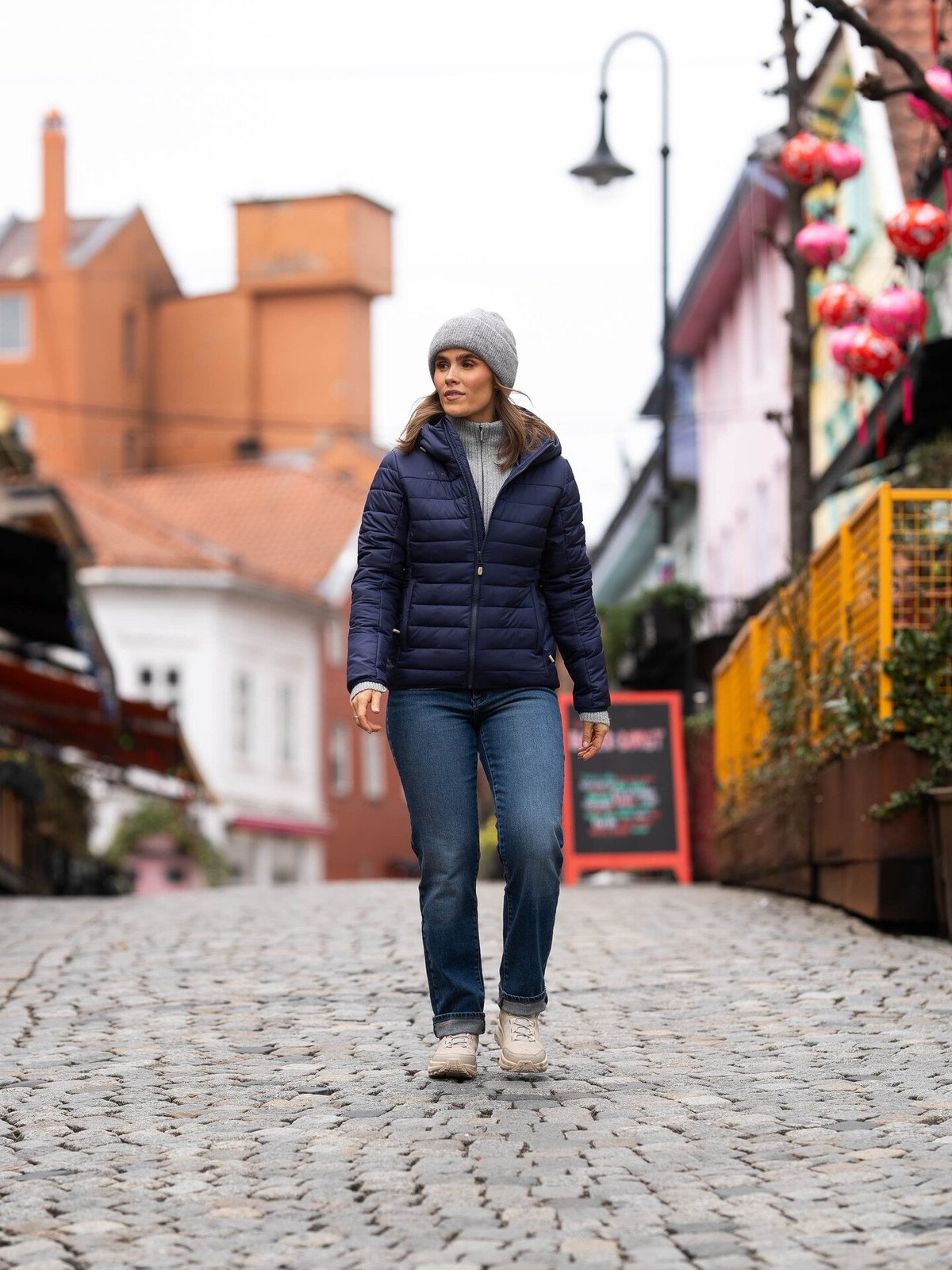 Twentyfour Mode Thermal Jakke Marineblå