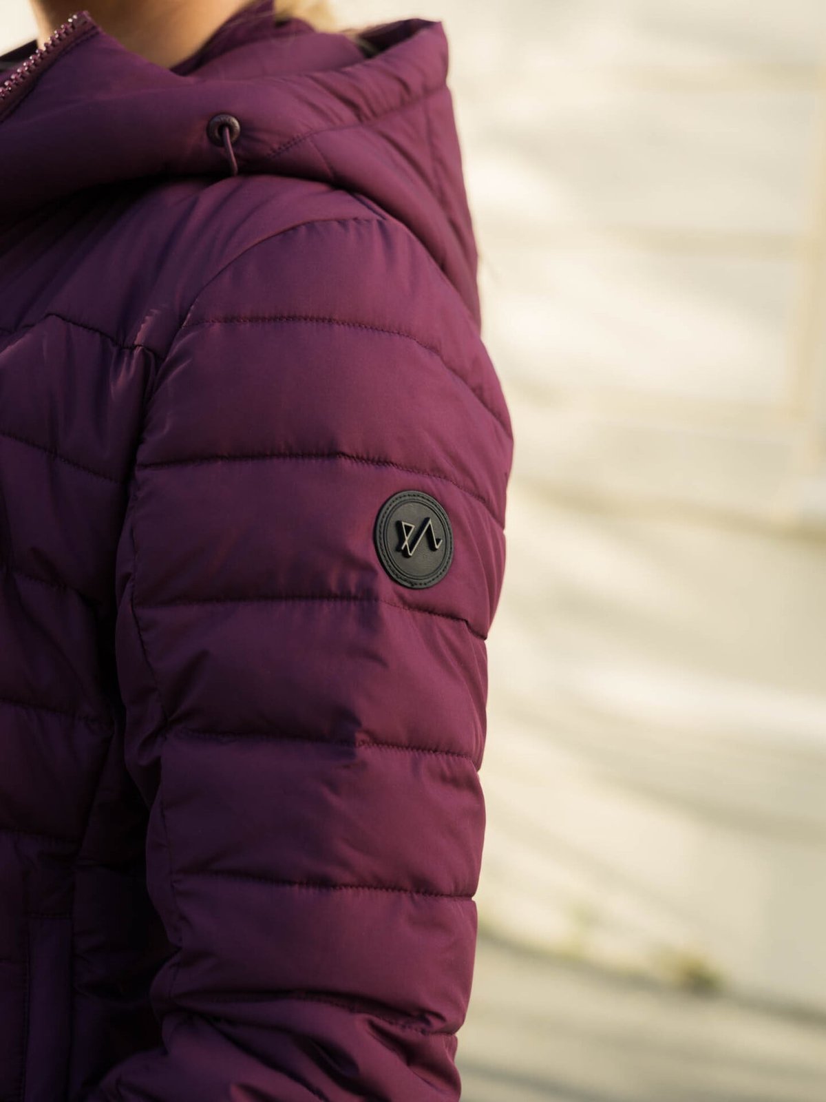 Twentyfour Mode Thermal Jakke Mørk Burgunder