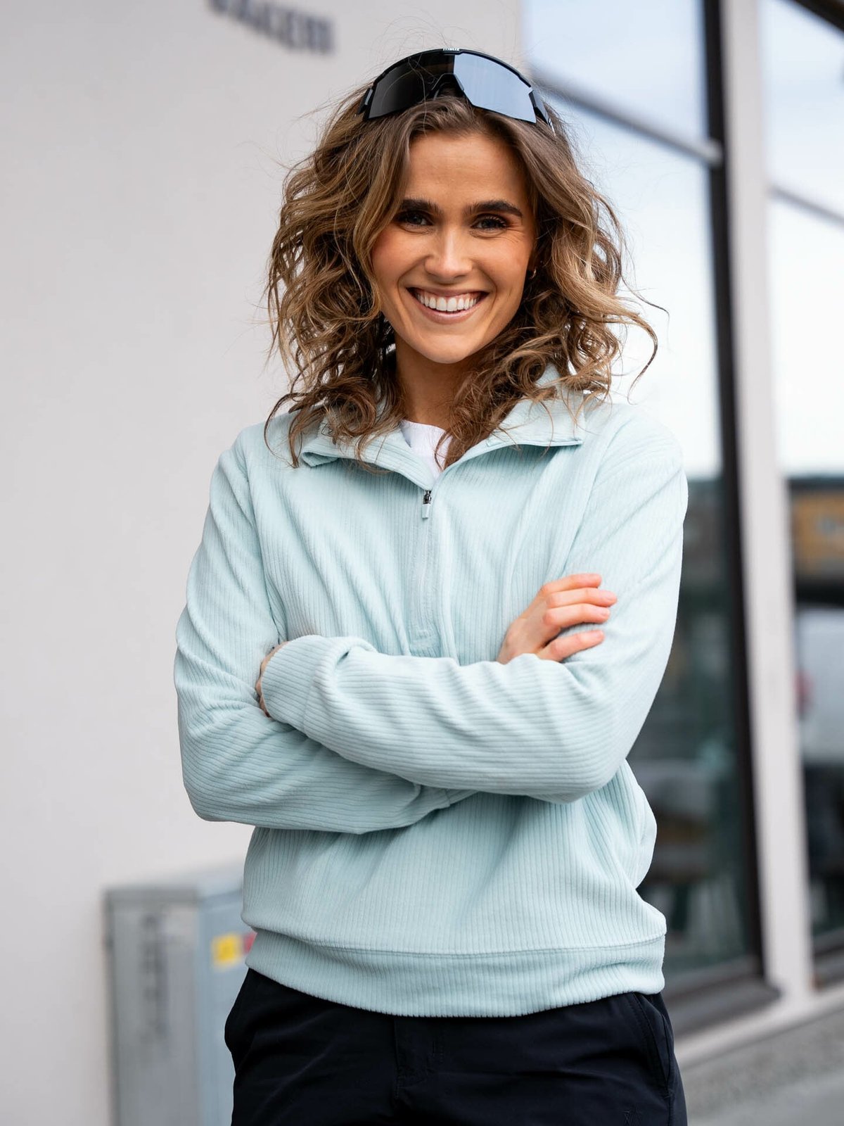 Twentyfour Mode Half Zip Fleece Dus Grønn