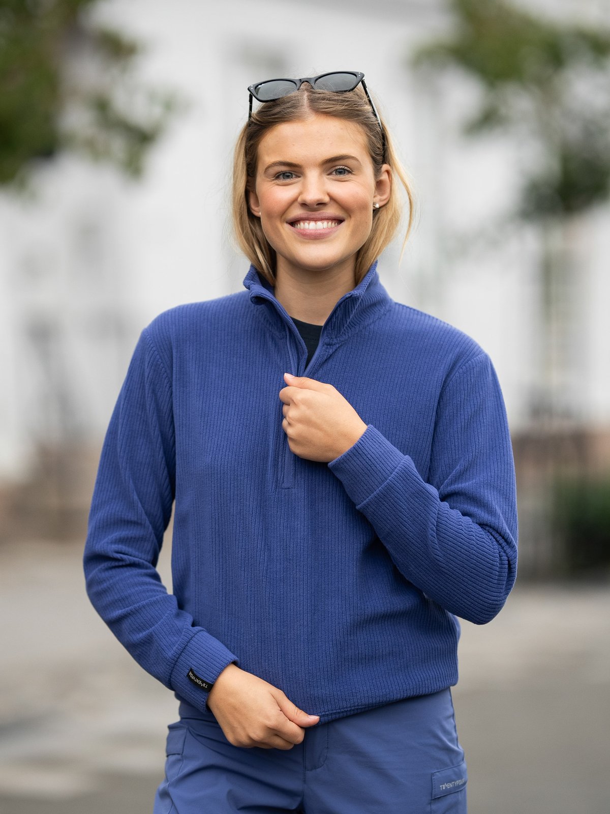 Twentyfour Mode Half Zip Fleece Indigo