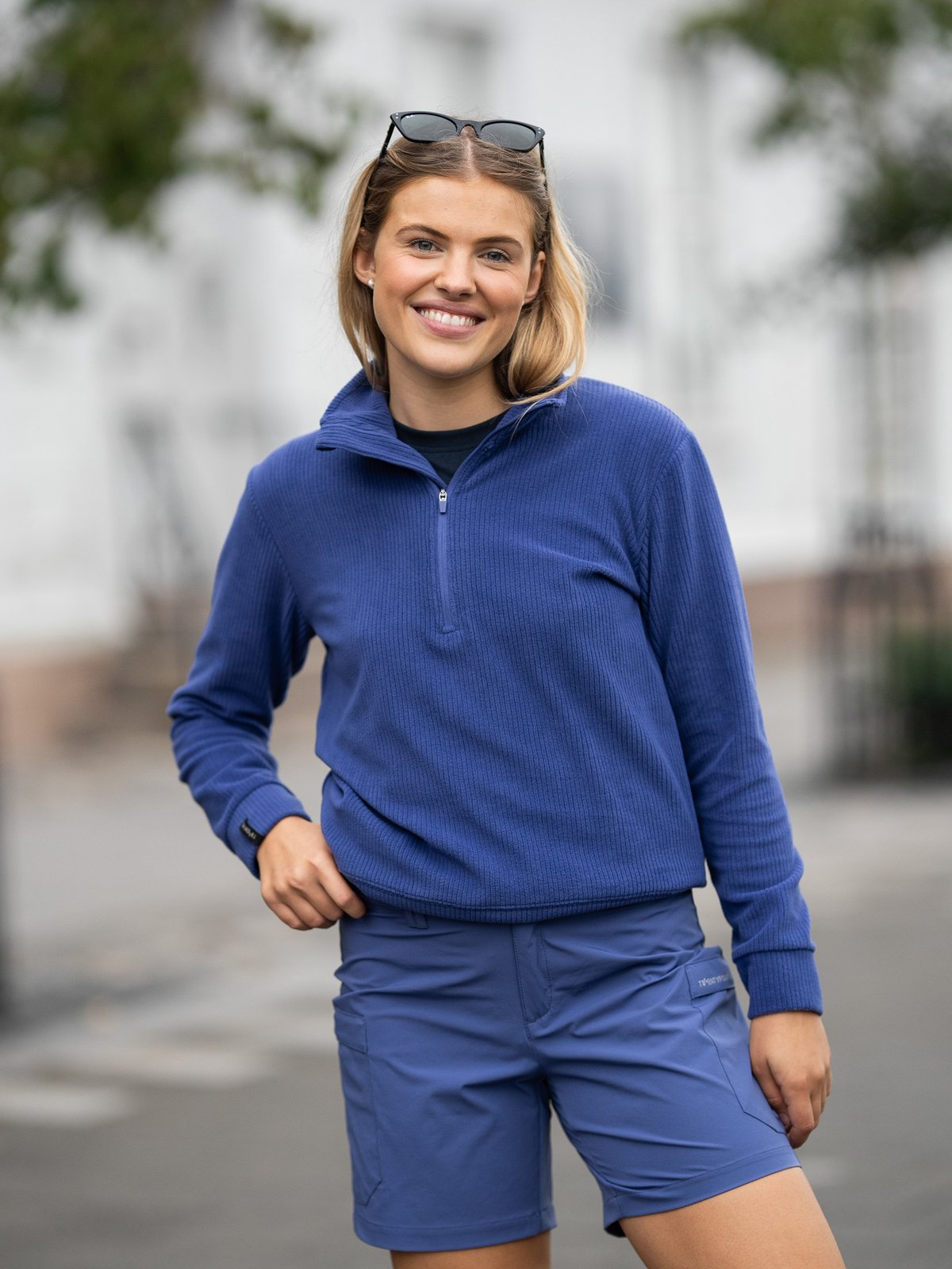 Twentyfour Mode Half Zip Fleece Indigo