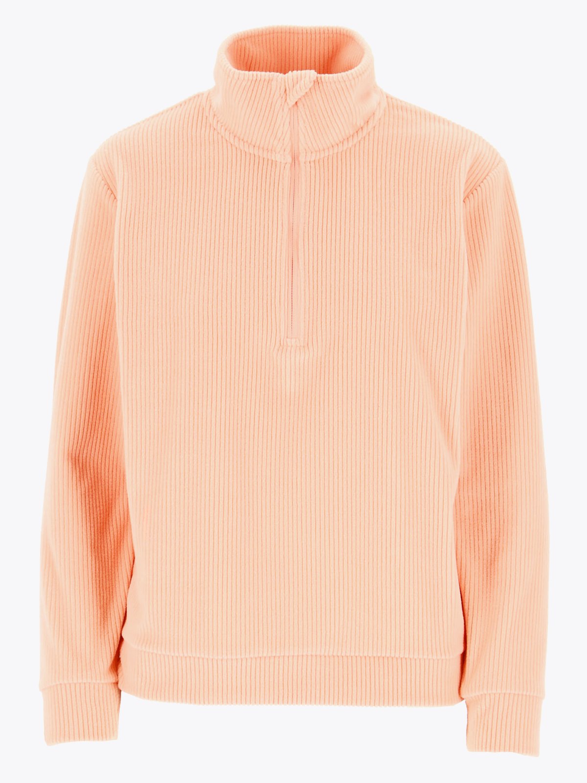 Twentyfour Mode Half Zip Fleece Lys Fersken