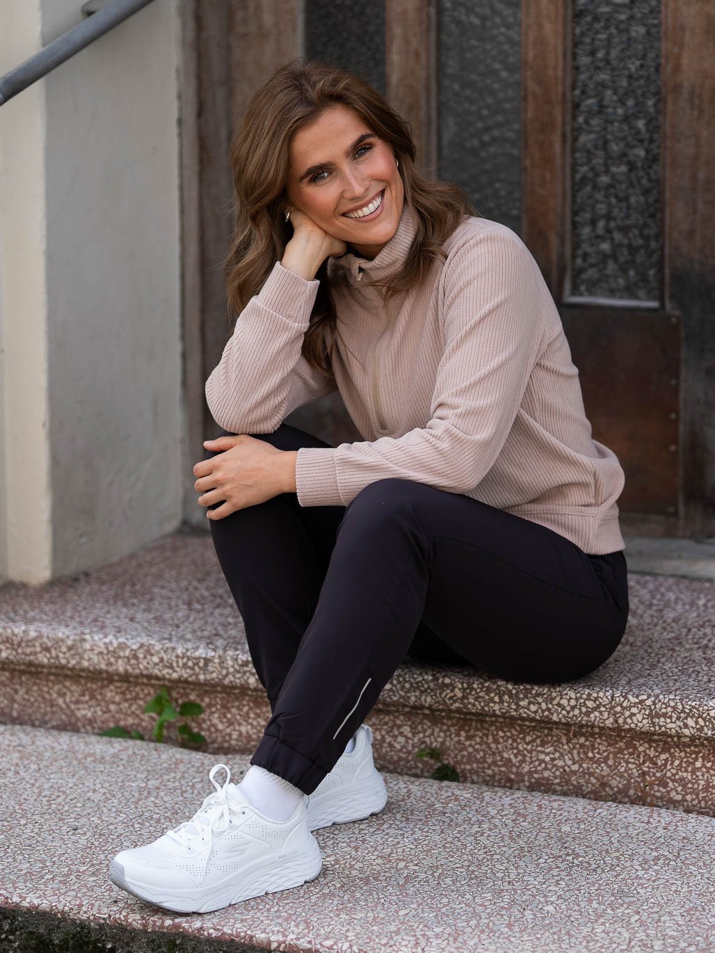 Twentyfour Mode Half Zip Fleece Sand