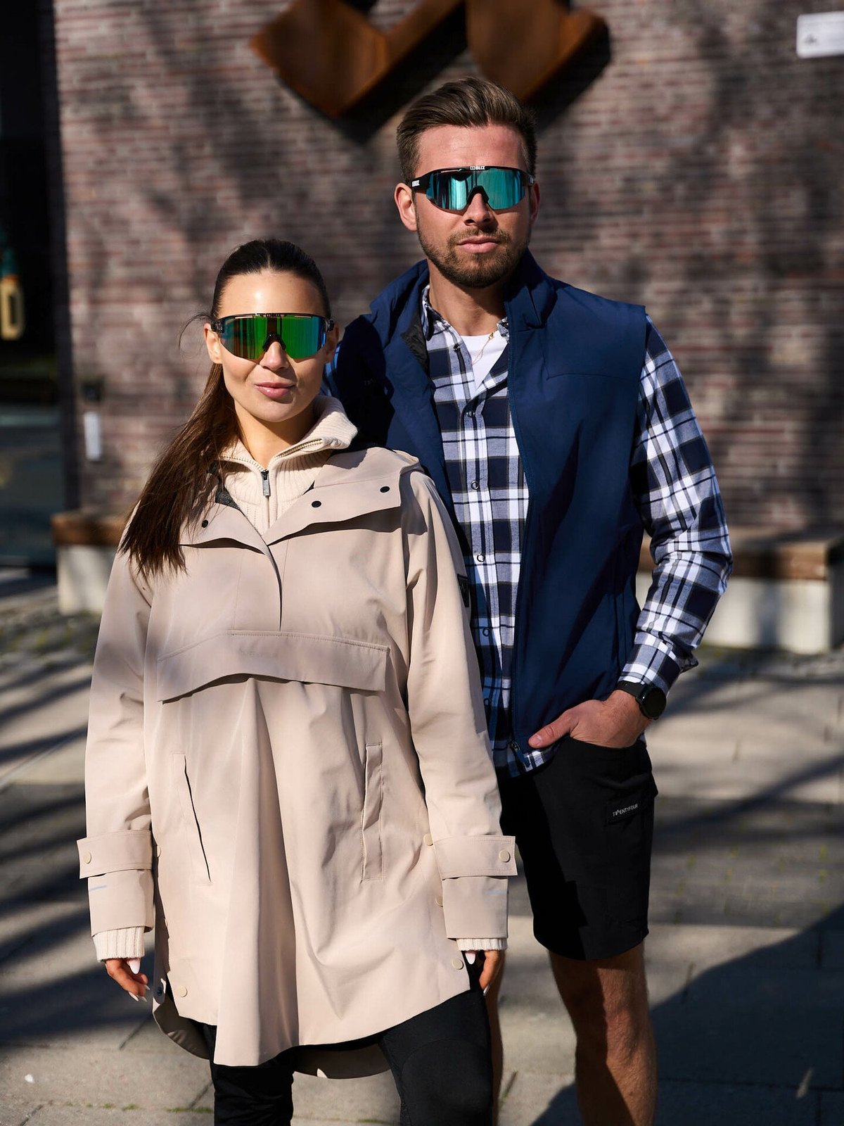 Twentyfour X GI Mode 2 Lags Poncho Beige