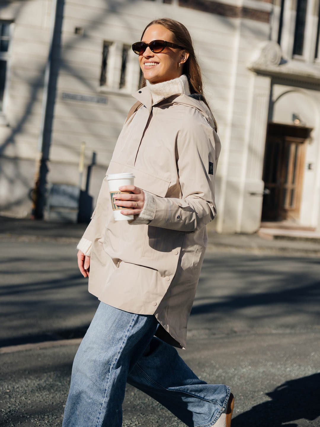 Twentyfour X GI Mode 2 Lags Poncho Beige