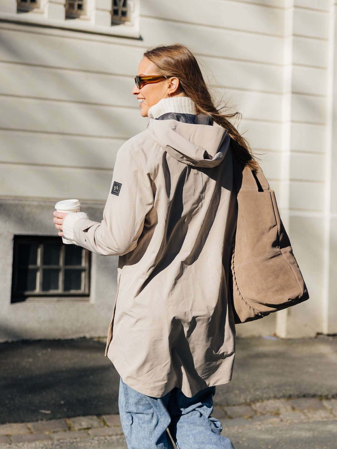 Twentyfour X GI Mode 2 Lags Poncho Beige