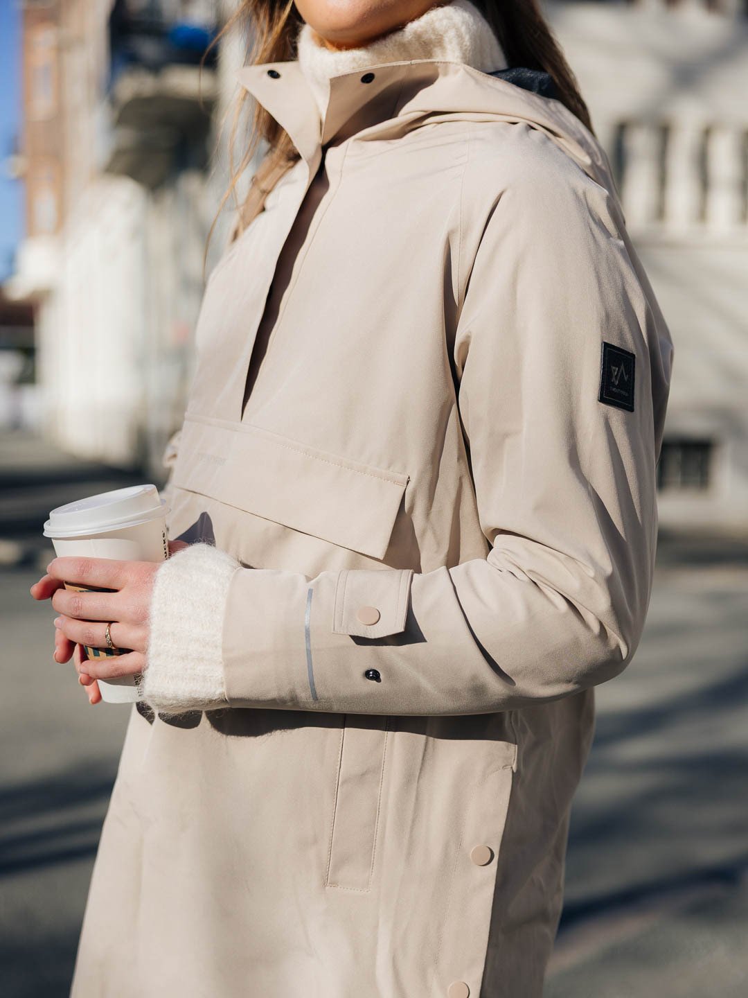 Twentyfour X GI Mode 2 Lags Poncho Beige