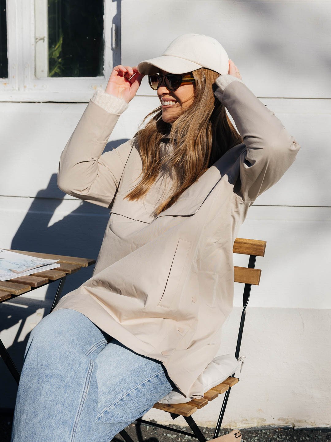 Twentyfour X GI Mode 2 Lags Poncho Beige