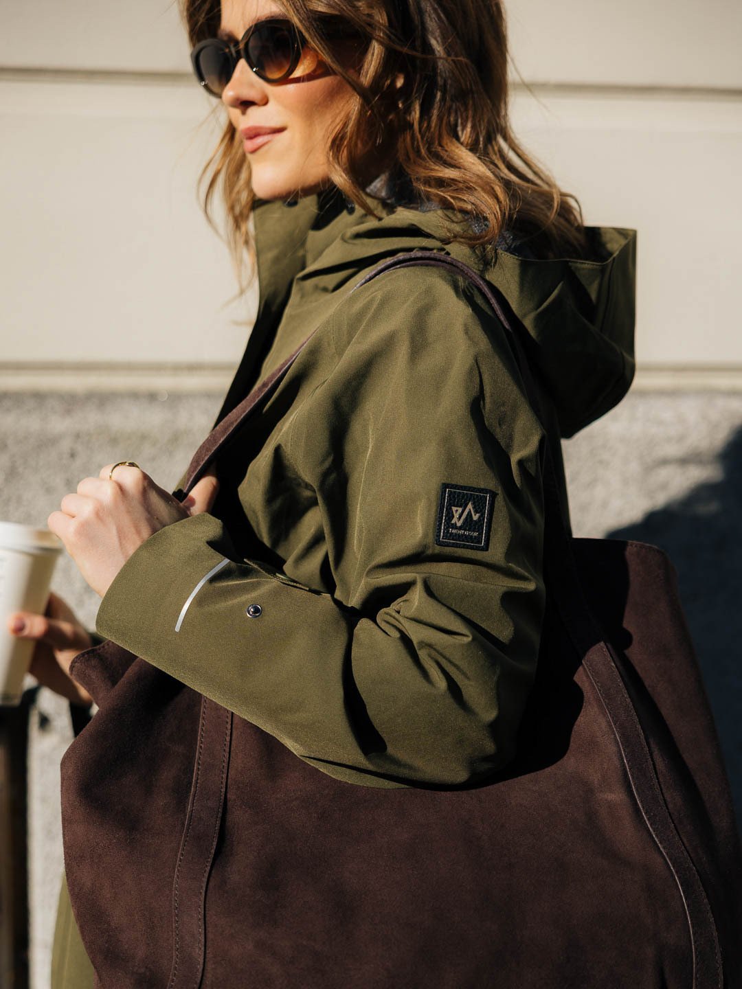 Twentyfour X GI Mode 2 Lags Poncho Mørk oliven