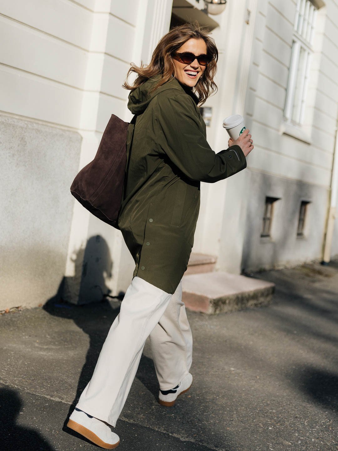 Twentyfour X GI Mode 2 Lags Poncho Mørk oliven