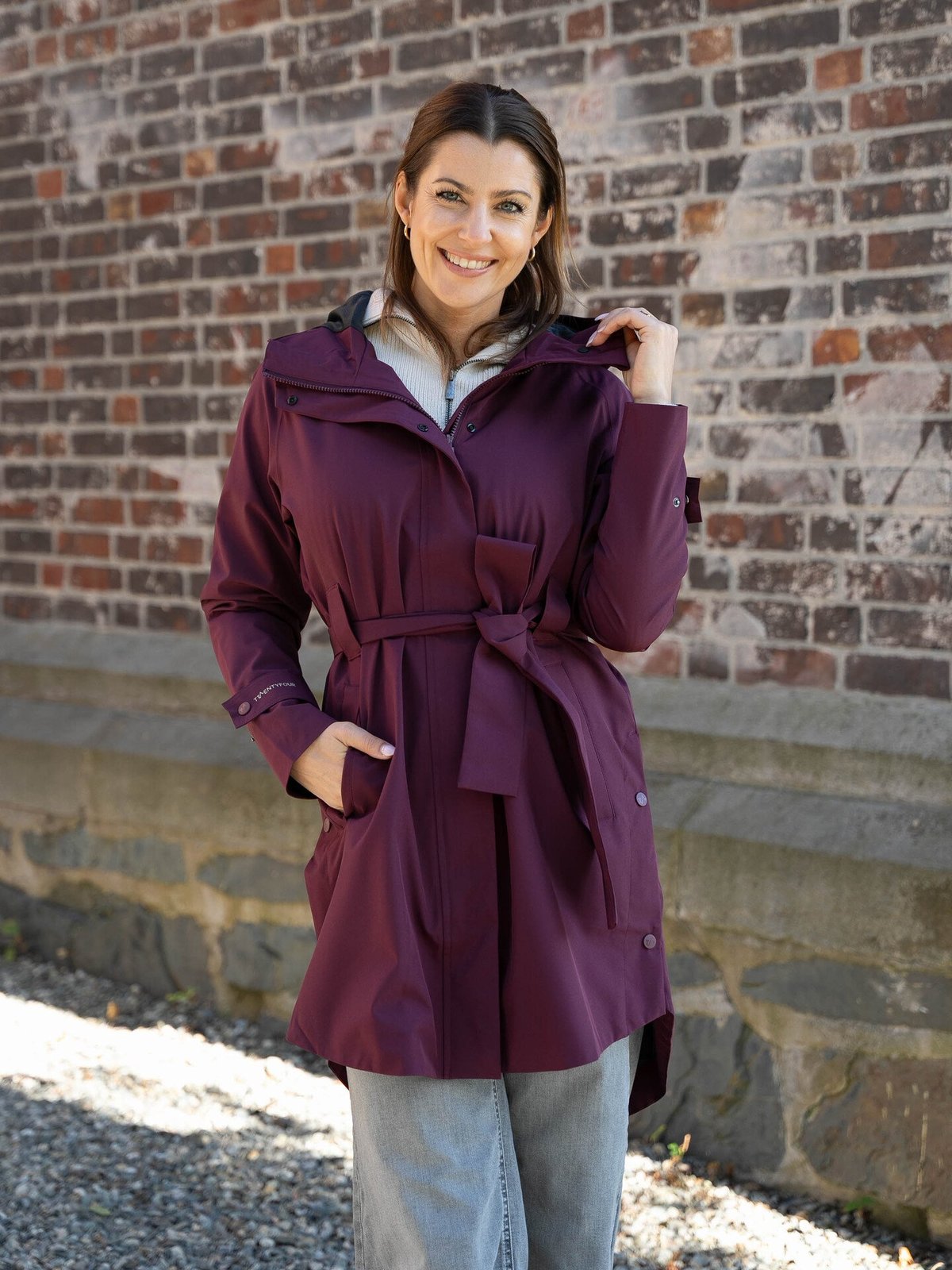 Twentyfour Mode 2-lags Cape Mørk Burgunder