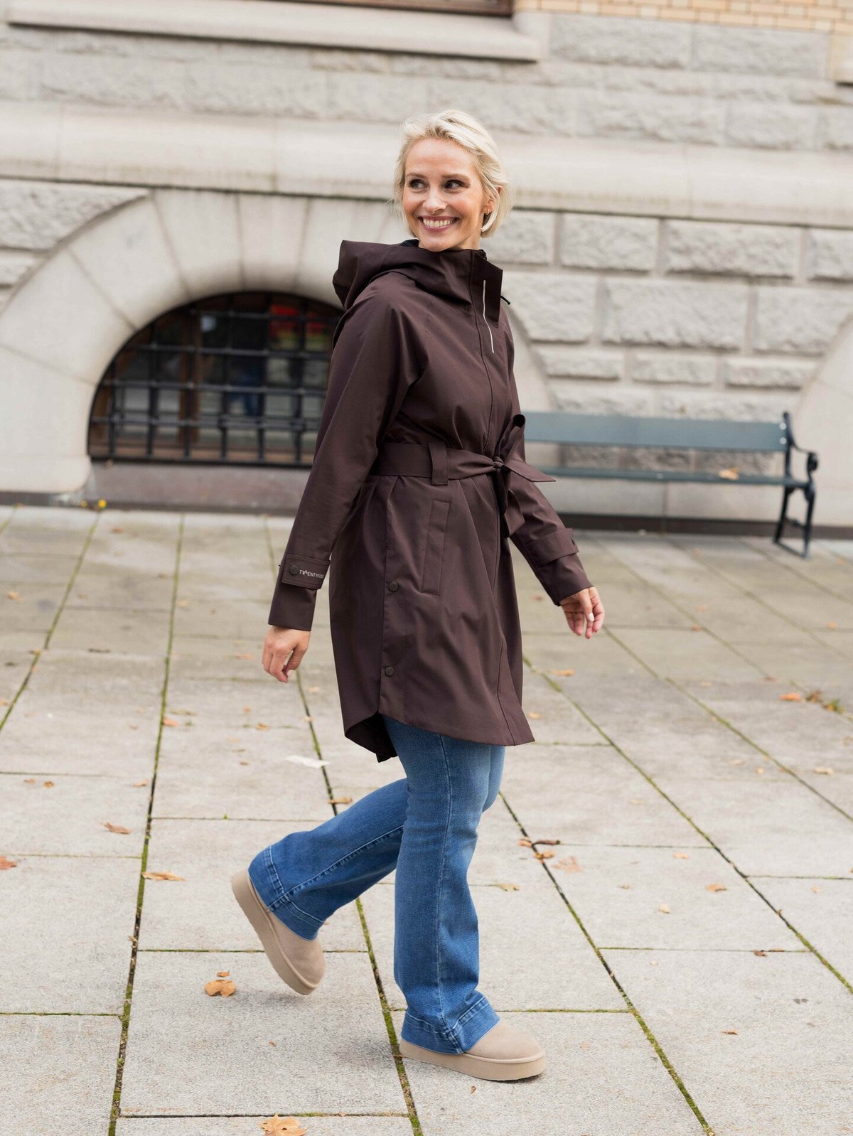 Twentyfour Mode 2-lags Cape Mørk Brun