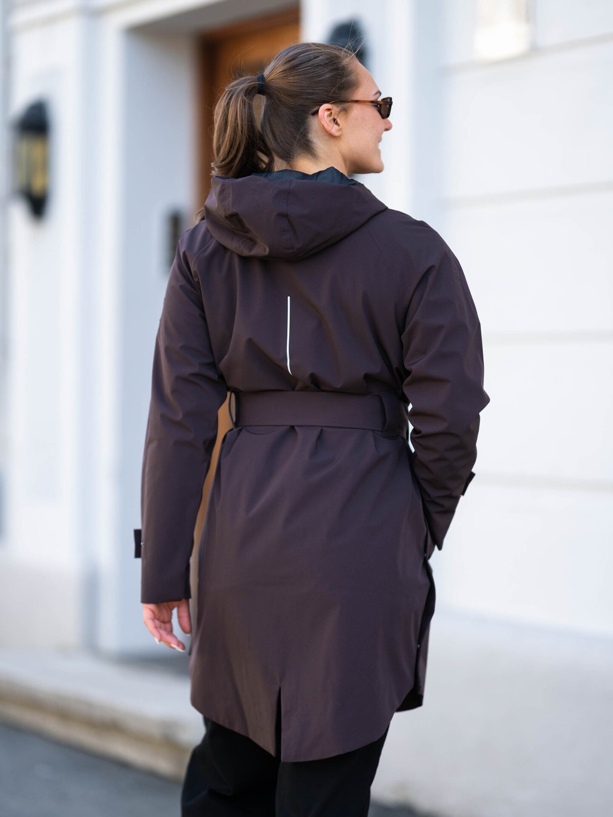 Twentyfour Mode 2-lags Cape Mørk Brun