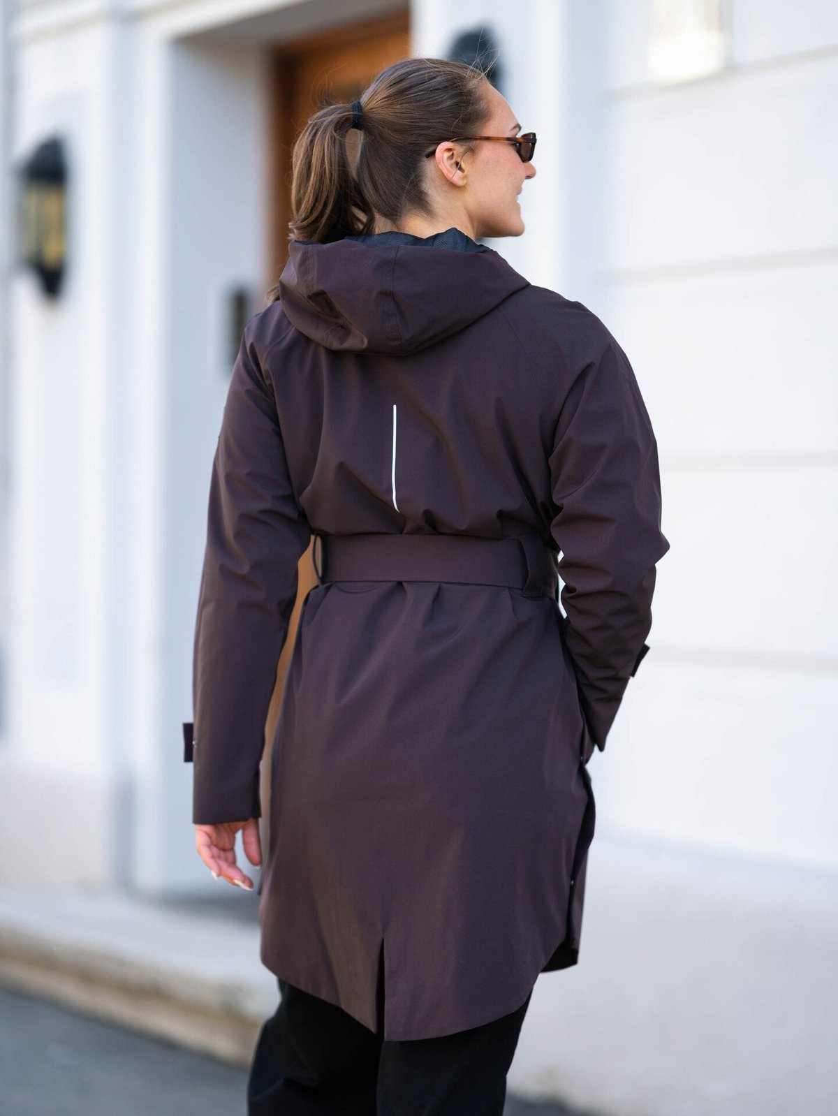 Twentyfour Mode 2-lags Cape Mørk Brun