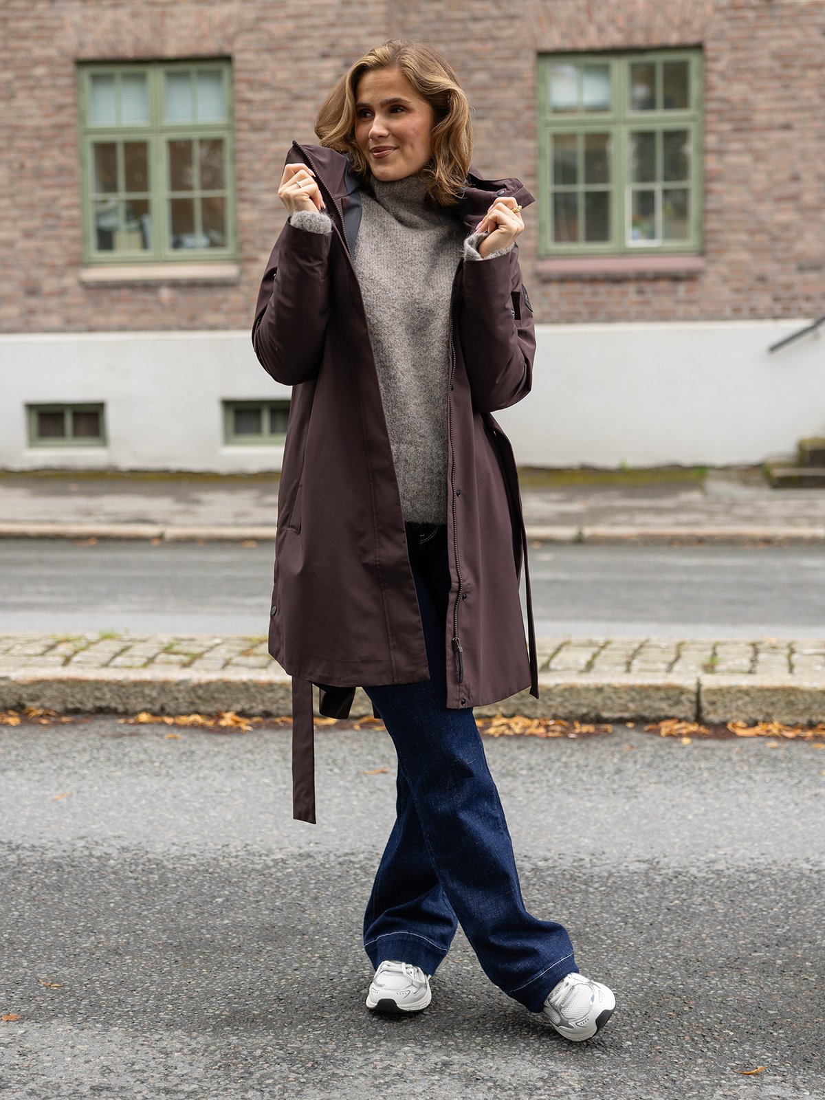 Twentyfour Mode 2-lags Cape Mørk Brun