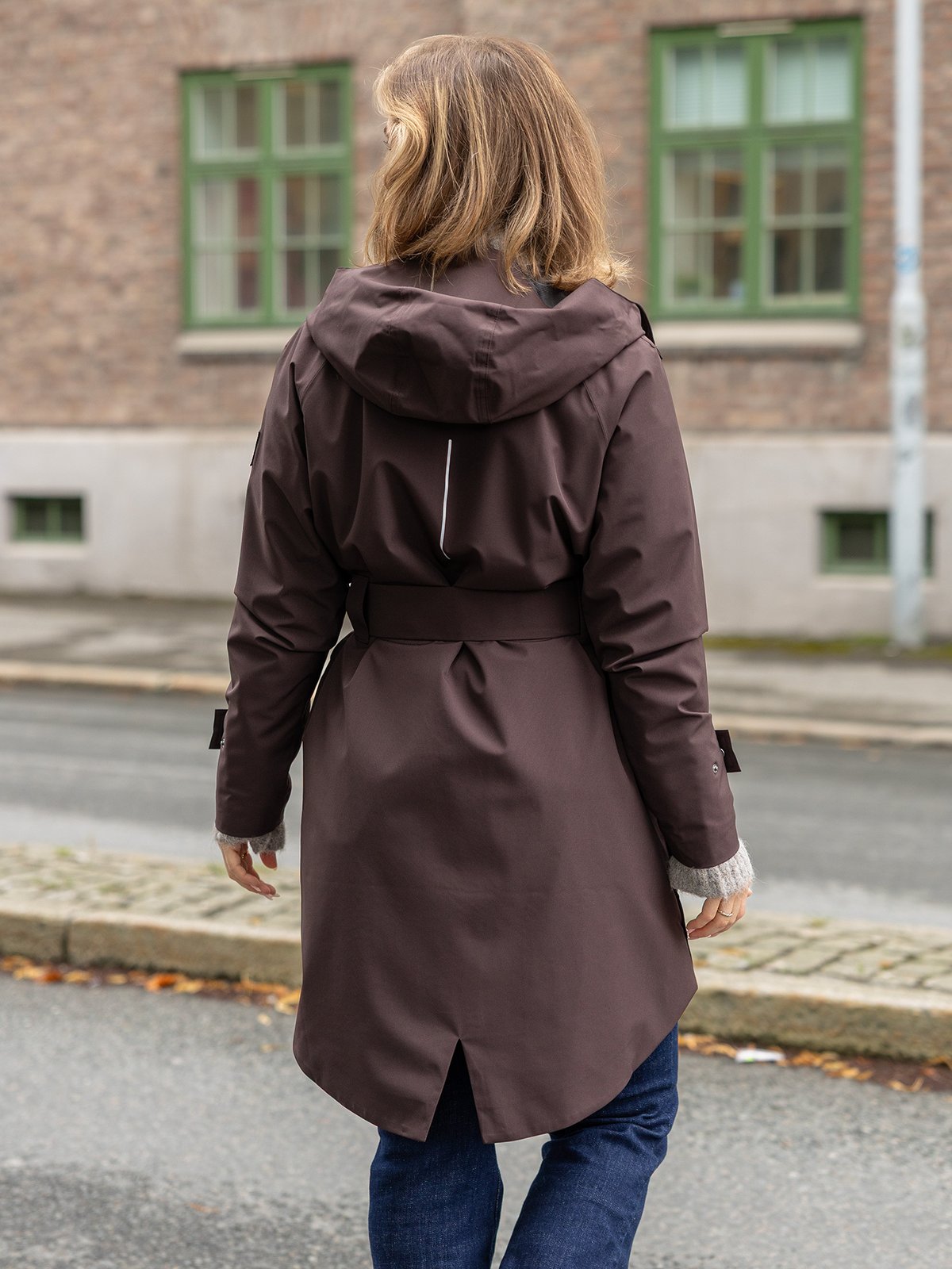 Twentyfour Mode 2-lags Cape Mørk Brun