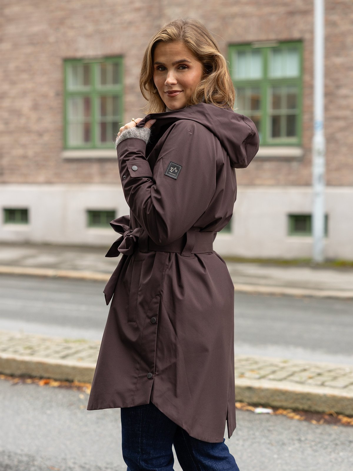 Twentyfour Mode 2-lags Cape Mørk Brun