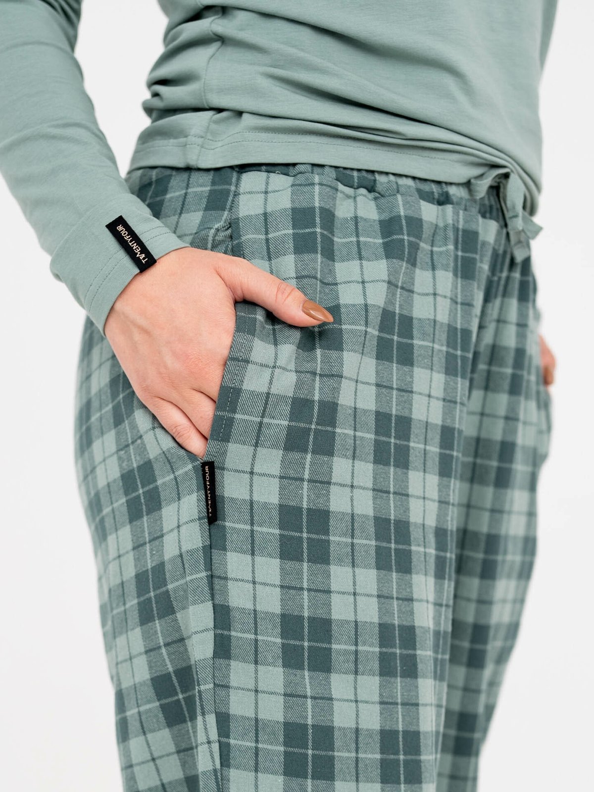 Twentyfour X GI pysjamas Grågrønn