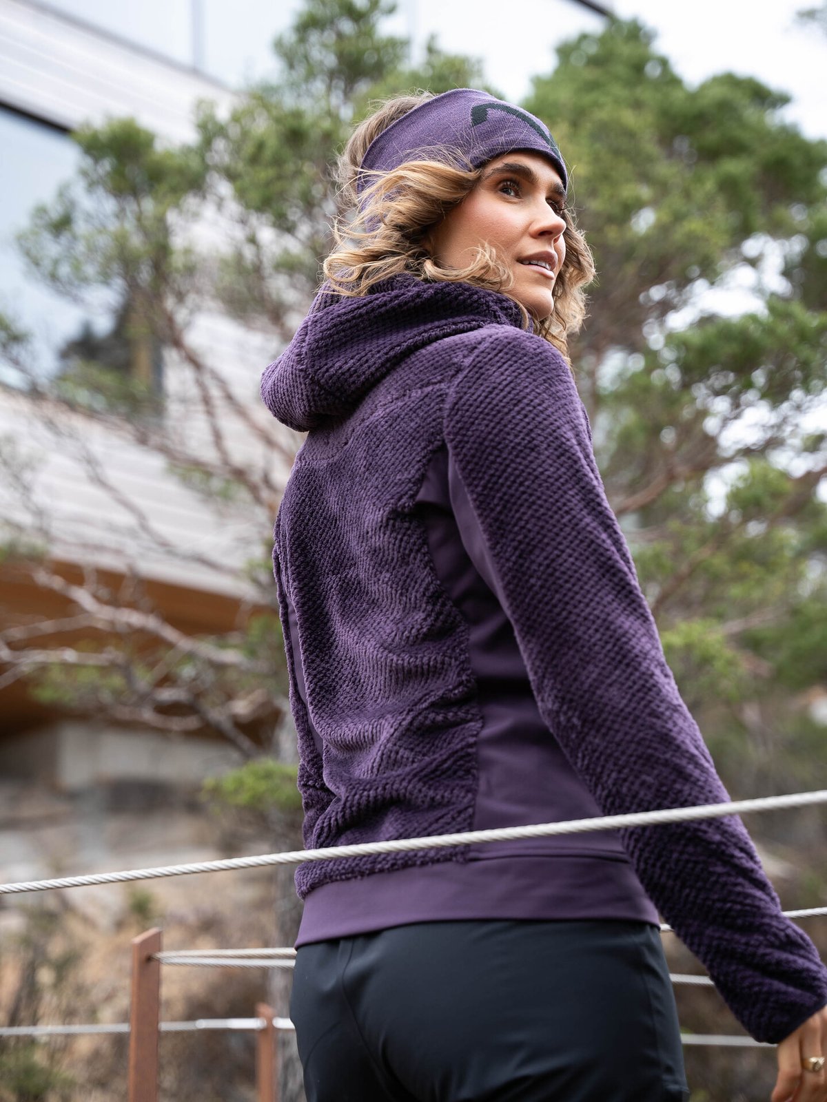 Twentyfour Isbre Air Fleece Lilla