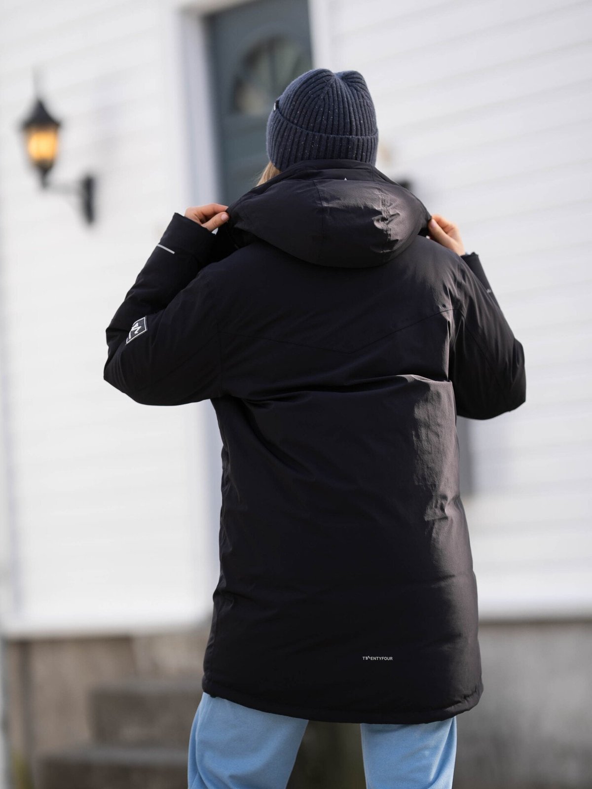 Twentyfour Finse Dunparkas Skyggesort