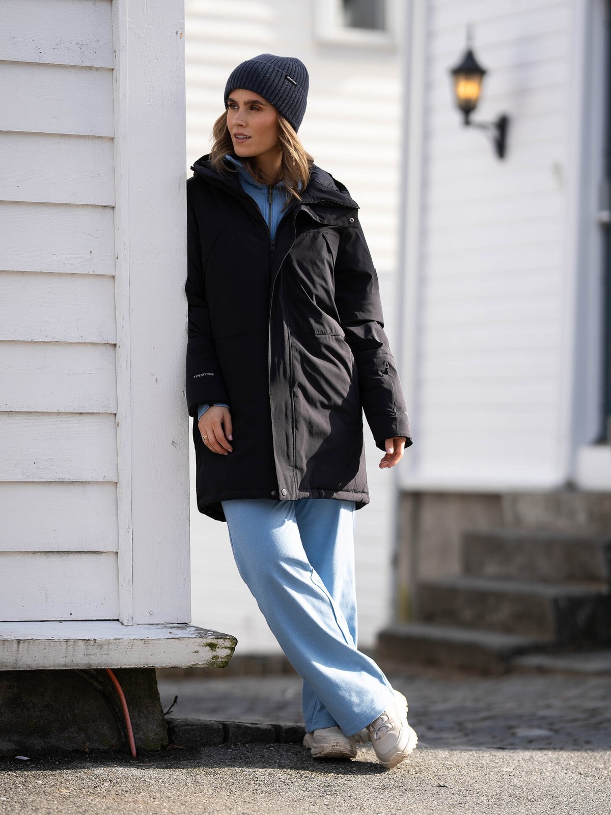 Twentyfour Finse Dunparkas Skyggesort