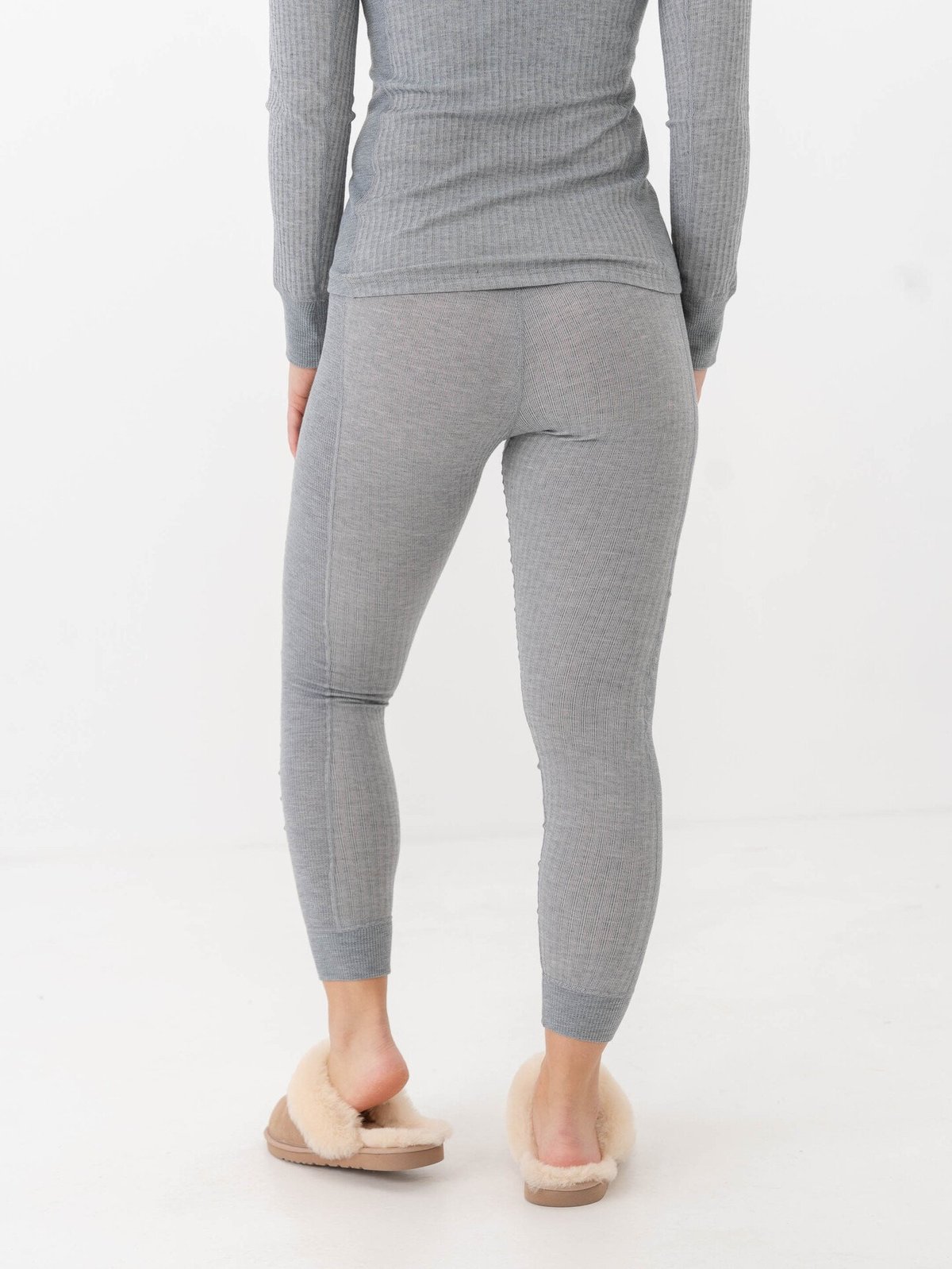 Twentyfour Finse Baselayer Sett Lys Grå M