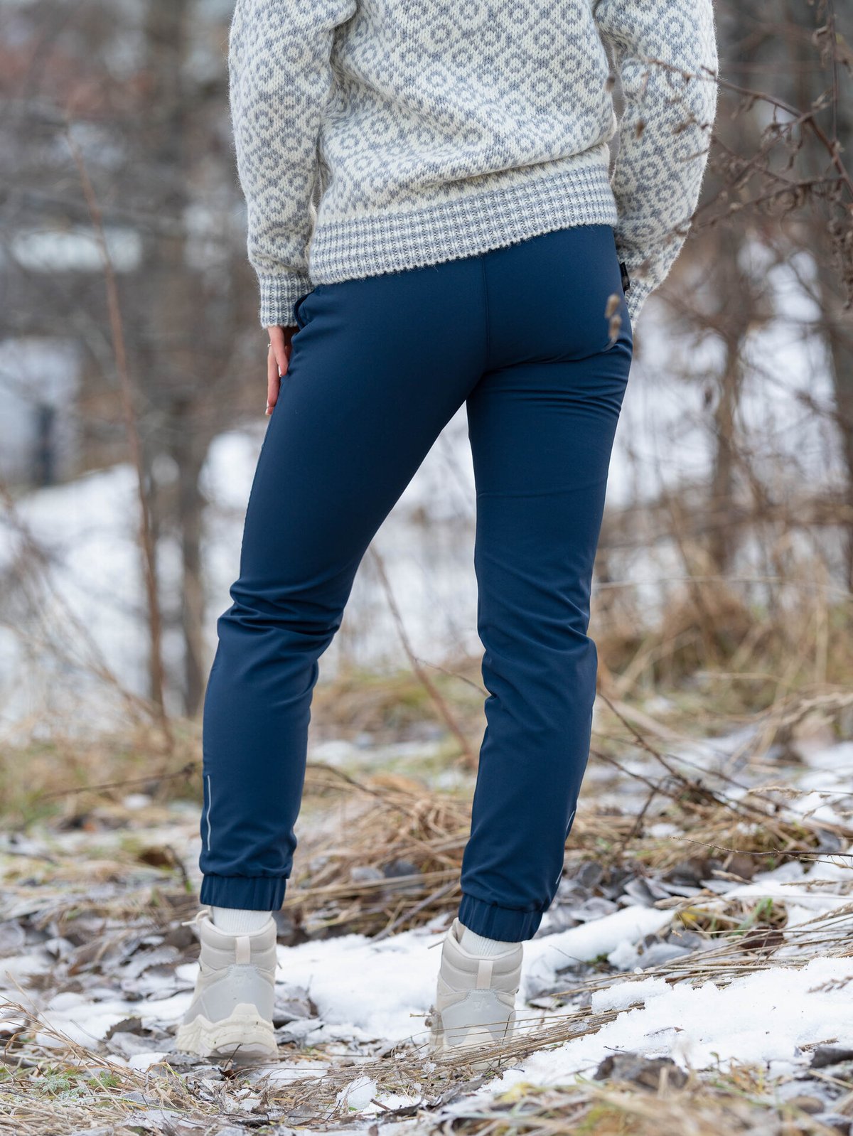 Twentyfour Mode Warm Light Softshell bukse Marine