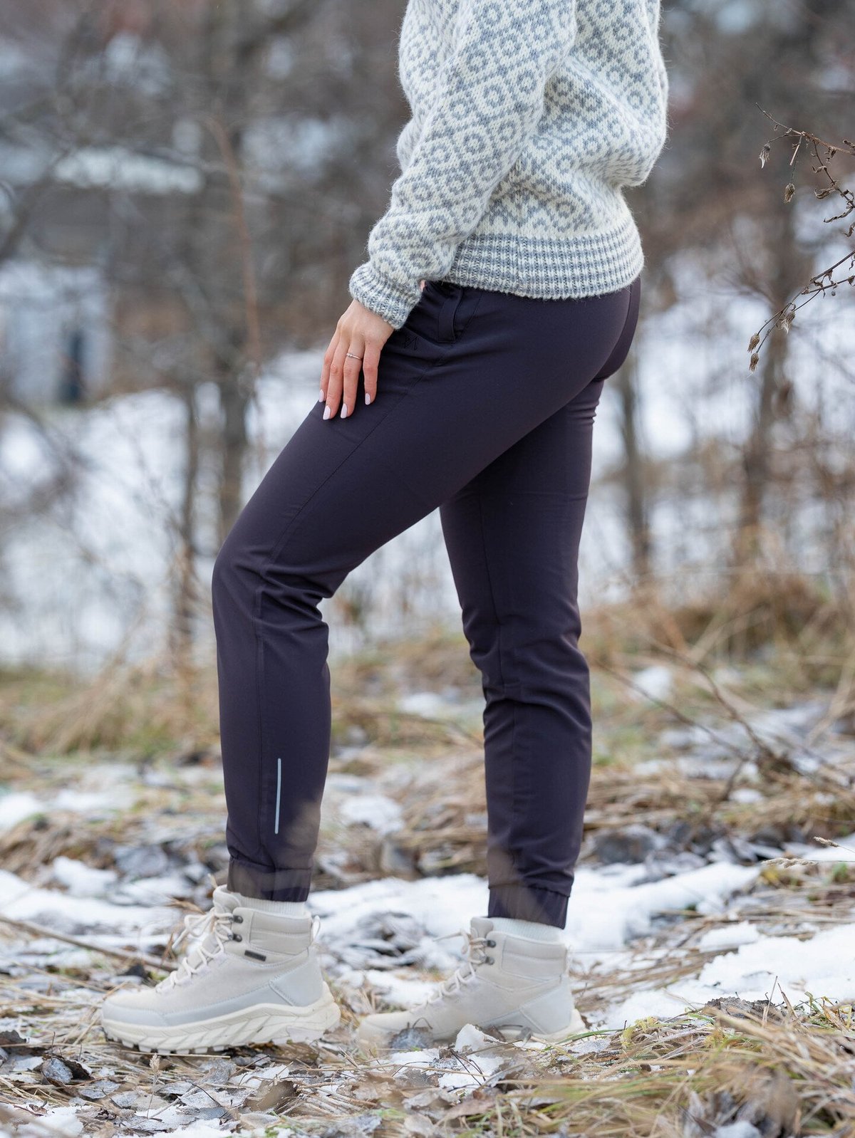 Twentyfour Mode Warm Light Softshell bukse Mørk Brun