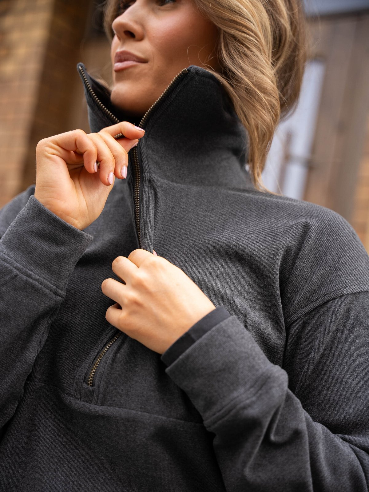 Twentyfour Mode Cozy Half-Zip Sort