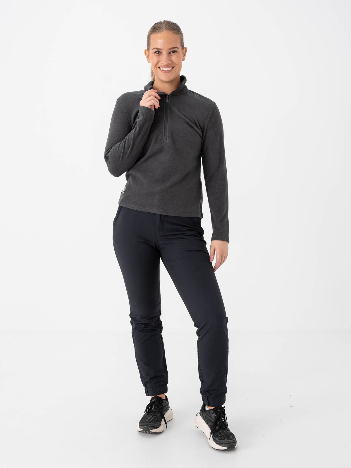 Twentyfour Finse 2.0 Half Zip Fleece Skyggesort