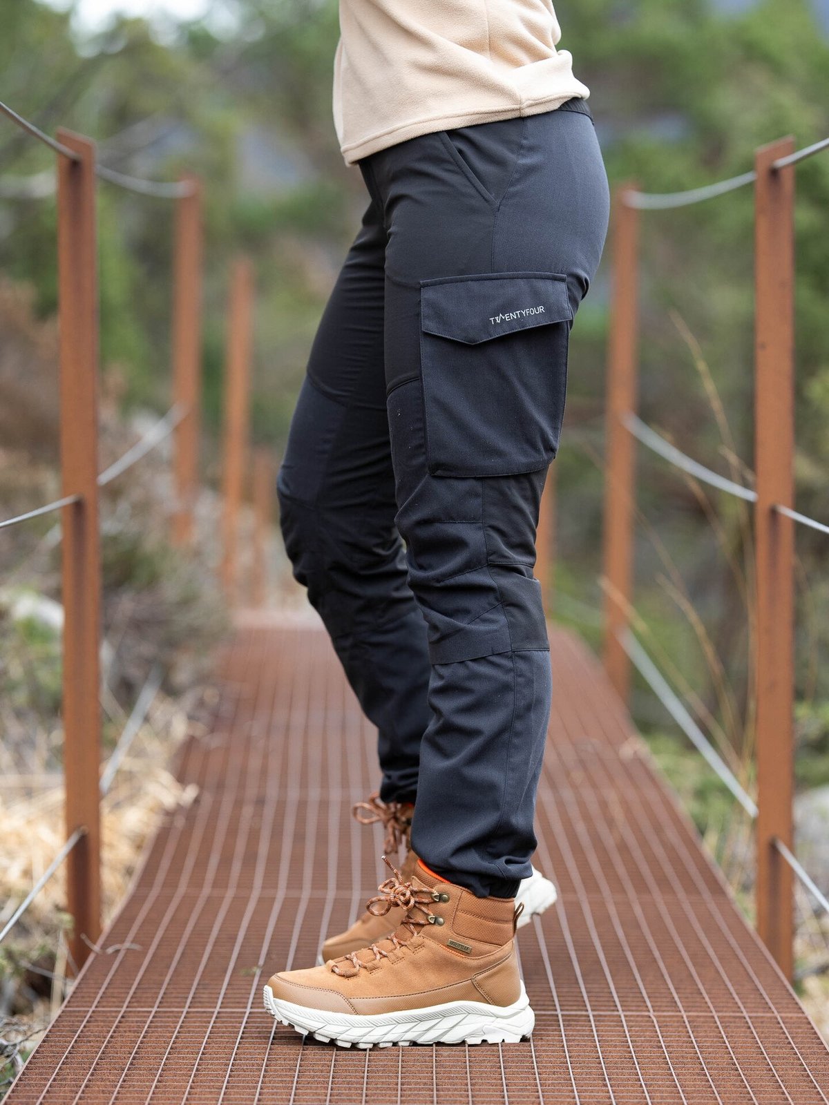 Twentyfour Finse Trek Bukse Sort
