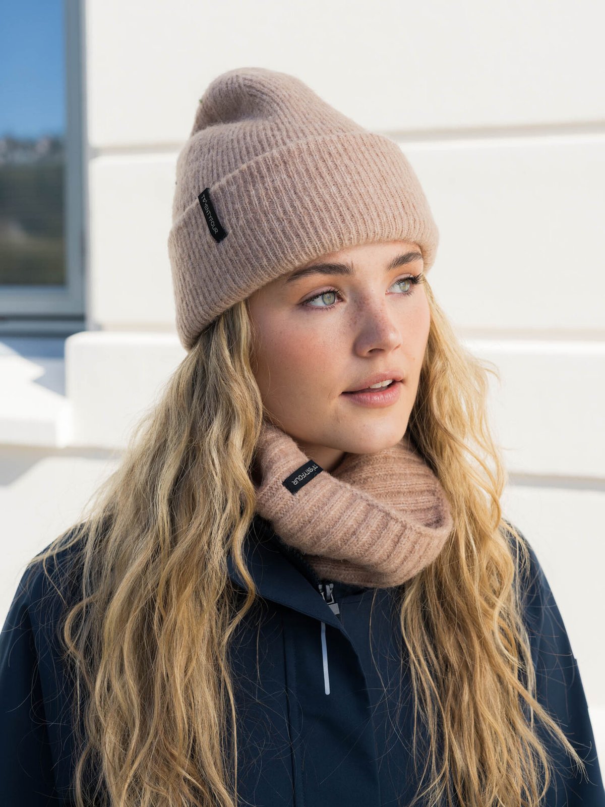 Twentyfour Mode Maya Lue Mørk Beige