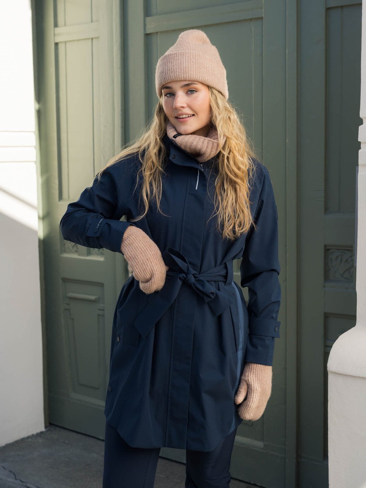 Twentyfour Mode Maya Strikkevott Mørk Beige