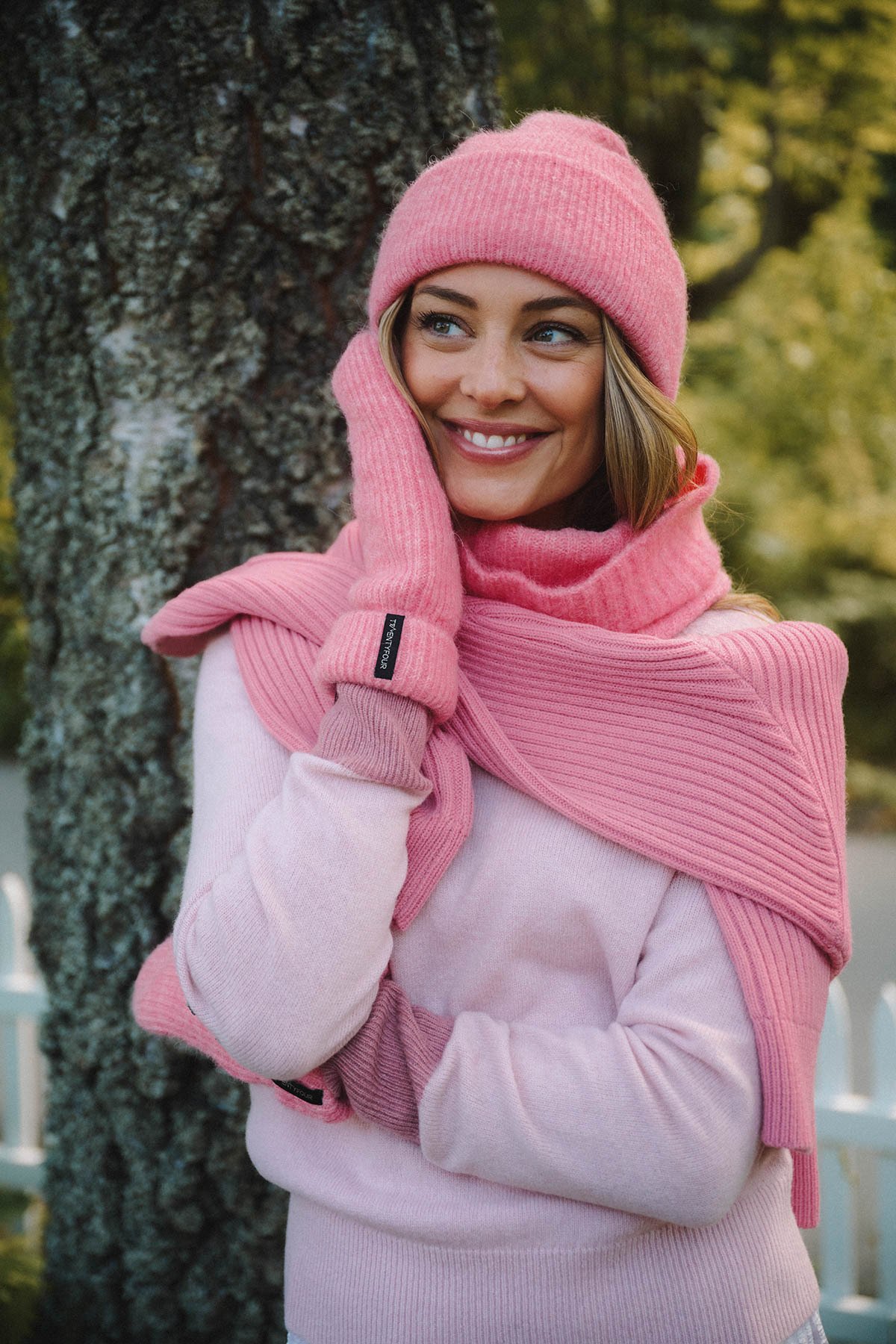 Twentyfour Mode Maya Strikkevott Rosa