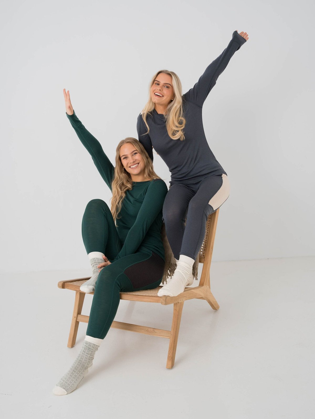 Twentyfour Finse Merino Tights Mørk Grønn